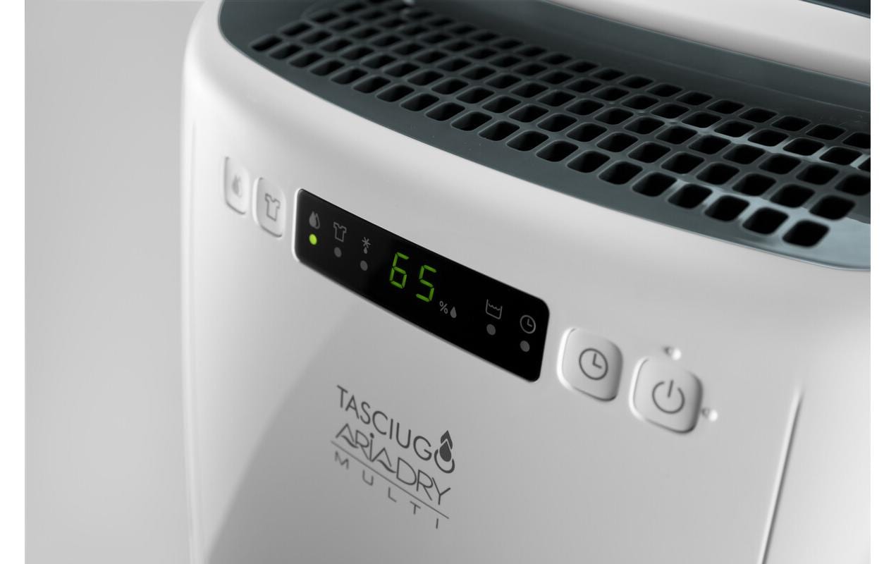 De’Longhi DeLonghi Luftentfeuchter DEXD216RF – 16 L/24 h, bis 30 m², Tank 2,1 l, Hygrostat