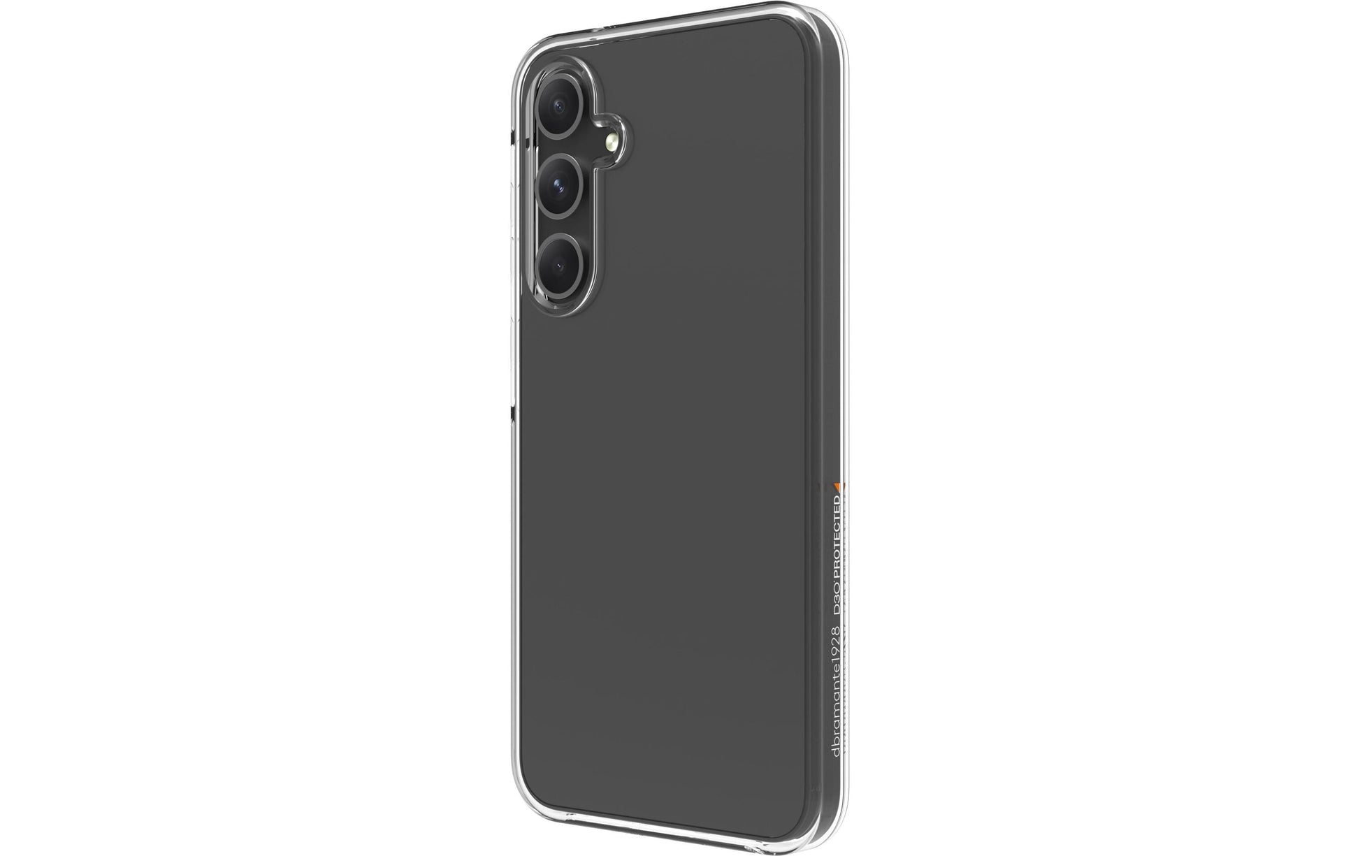 dbramante1928 Iceland Ultra D3O Backcover – für Samsung Galaxy A55 5G, Recycling-Kunststoff, Transparent