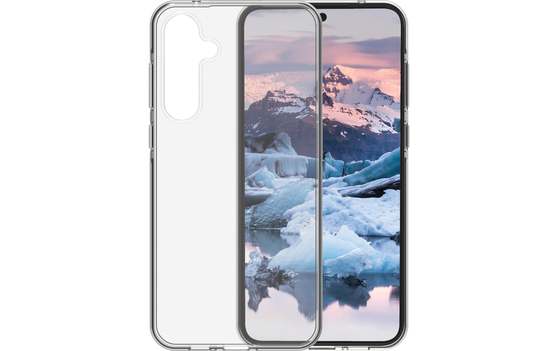 dbramante1928 Greenland Backcover – für Samsung Galaxy A55 5G, Kunststoff, Transparent, Kabelloses Aufladen