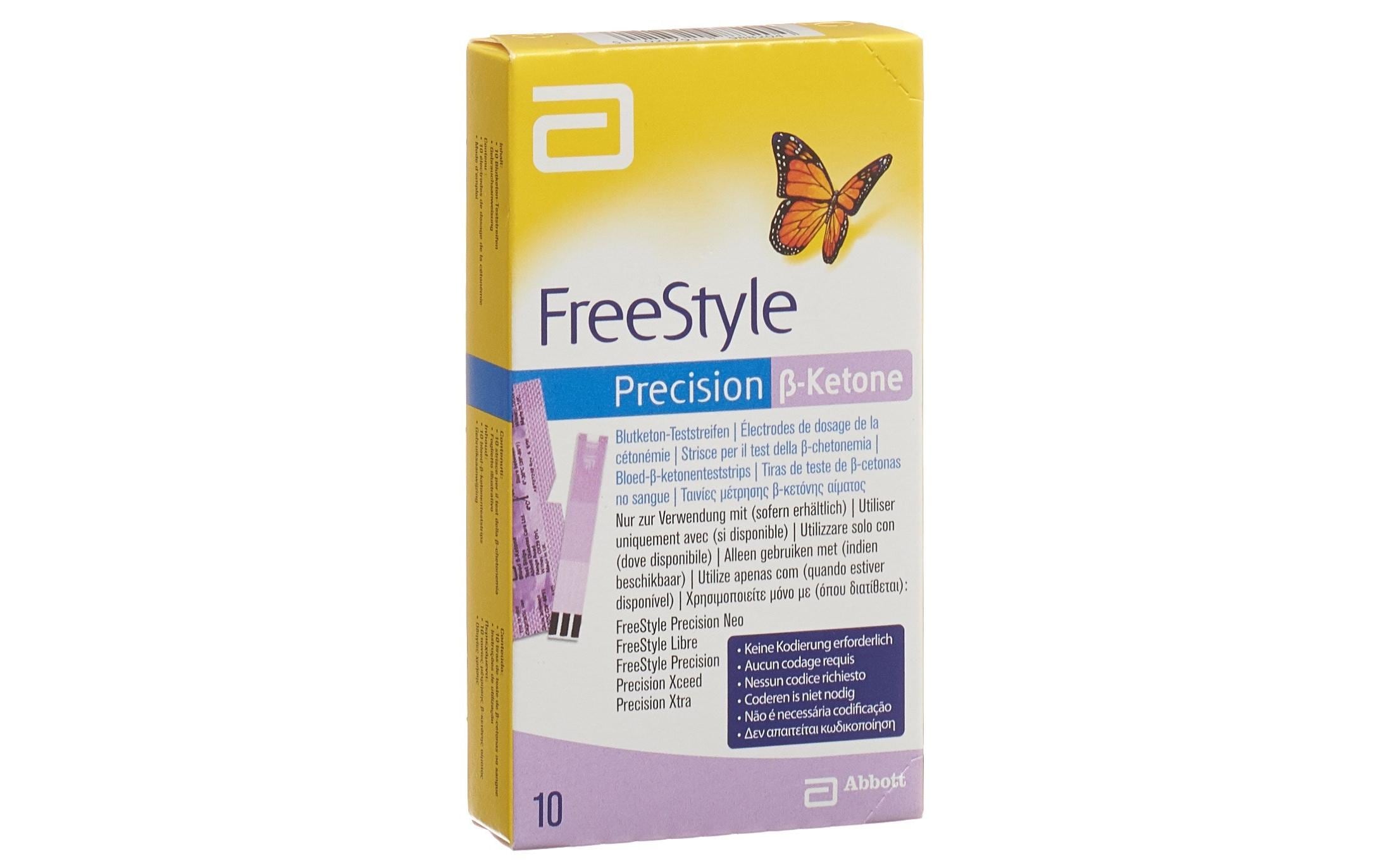 Abbott FreeStyle Teststreifen Precision Ketone