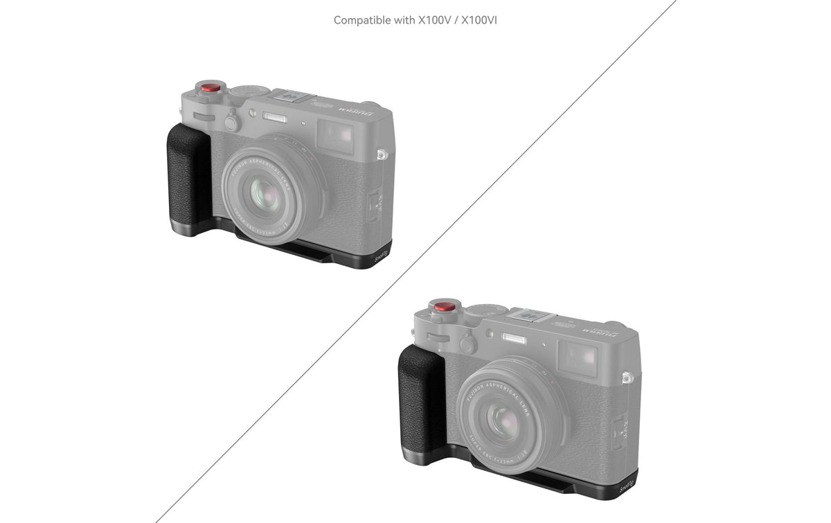 SmallRig L-förmiger Handgriff – für Fujifilm X100VI, X100V – Schwarz