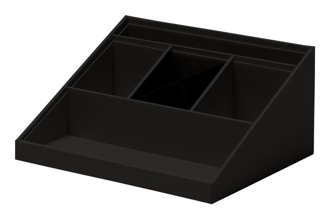 Rössler S.O.H.O. Multiköcher – 5 Fächer, Schwarz, Karton, B 256 × H 116 × T 206 mm