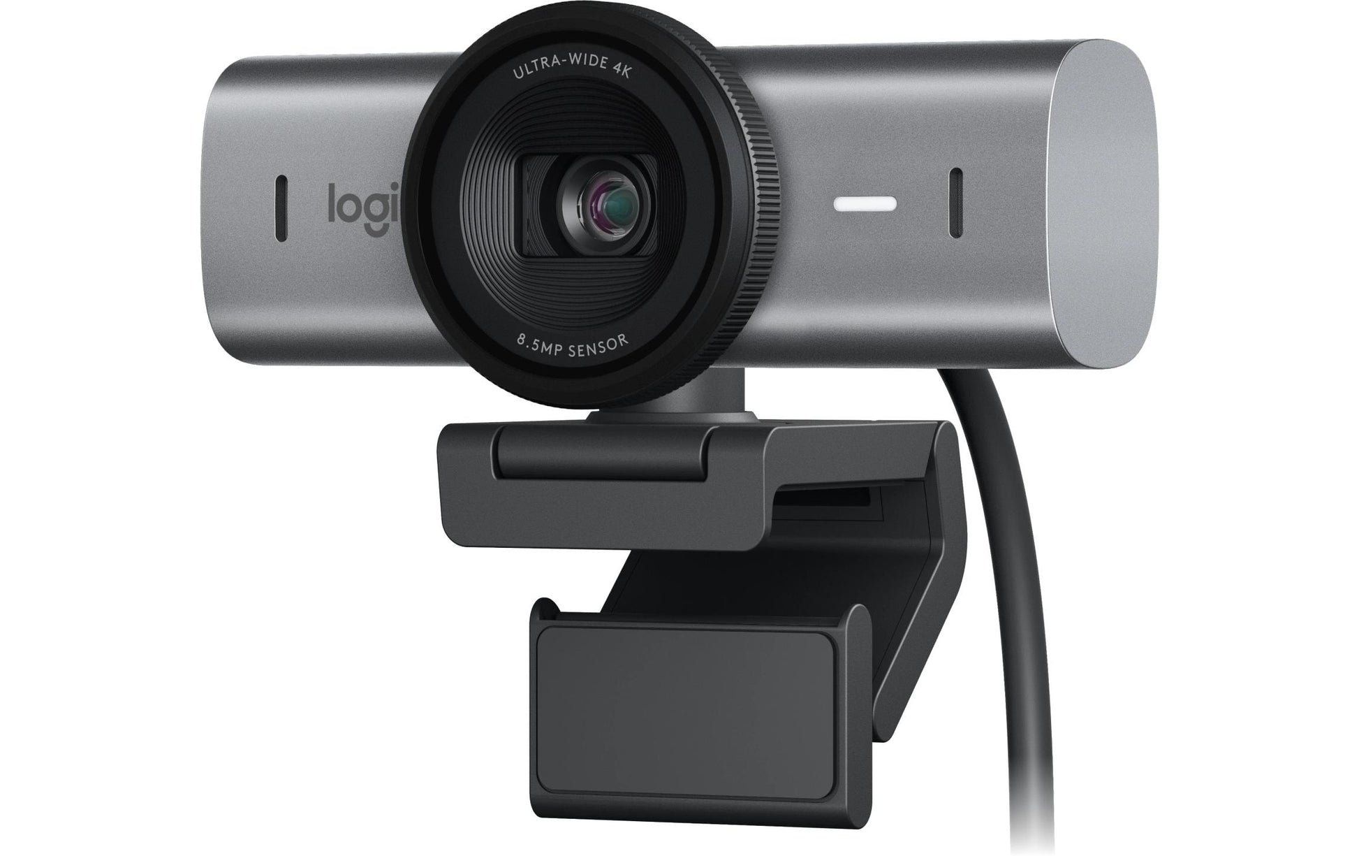 Logitech Brio Webcam – 4K Ultra HD, 30 fps, Autofokus, USB-C, Sichtschutz – Graphit