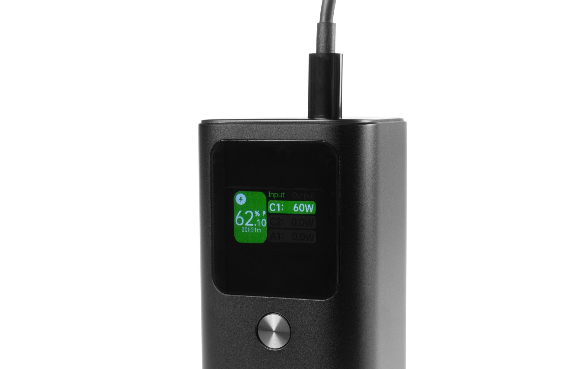 Onit Powerbank 27'600 mAh – 140 W PD, 2× USB-C, 1× USB-A, Anthrazit