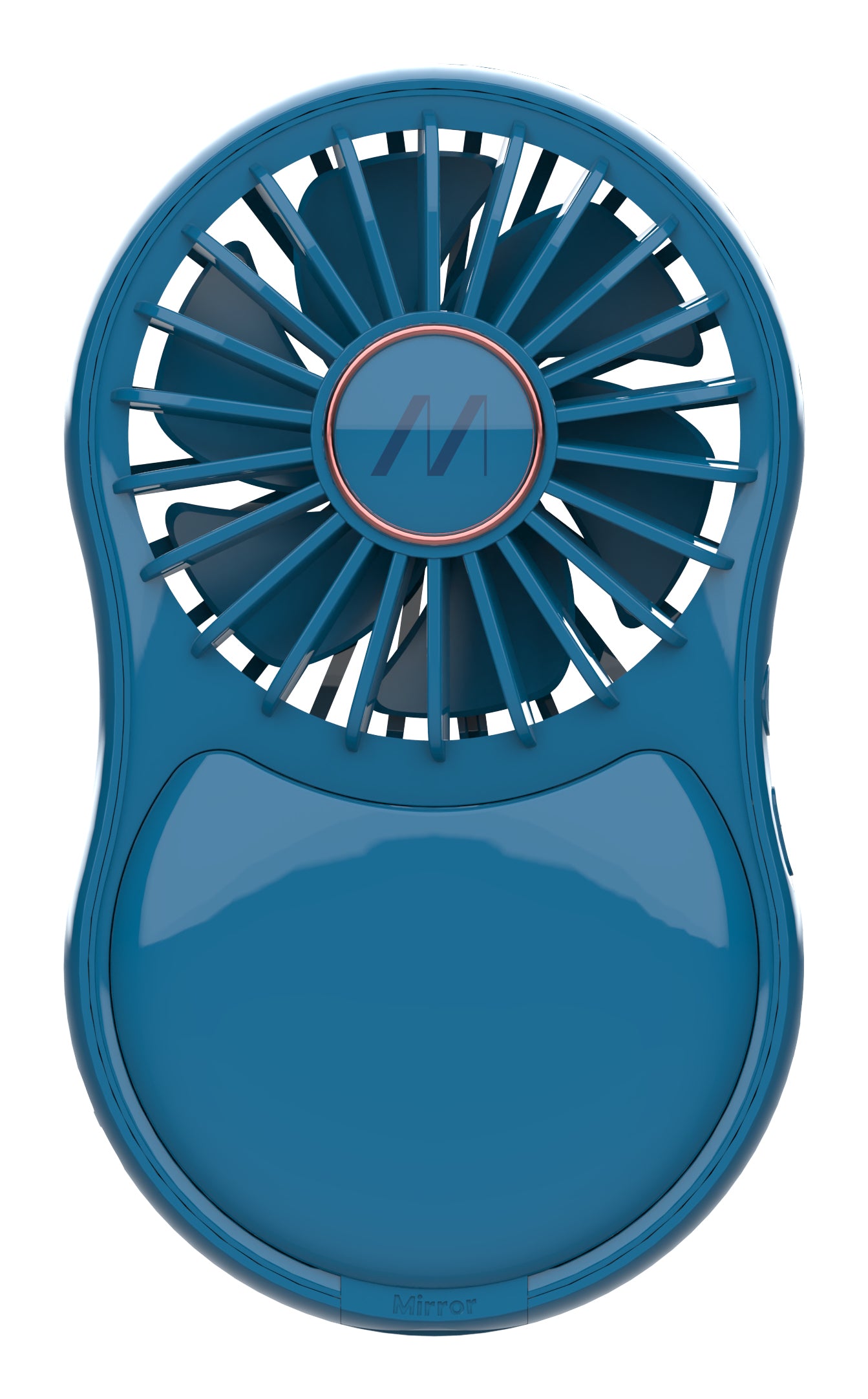 Muitomas Handventilator – 3 Stufen, USB-C, Blau