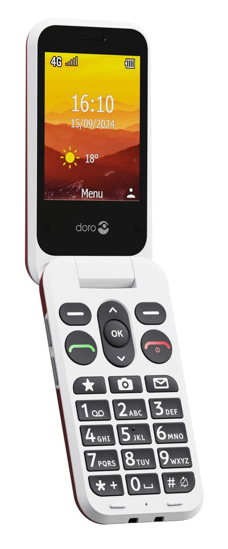 Doro Leva L30 – 2,8" – 128 MB – Rot, Weiss