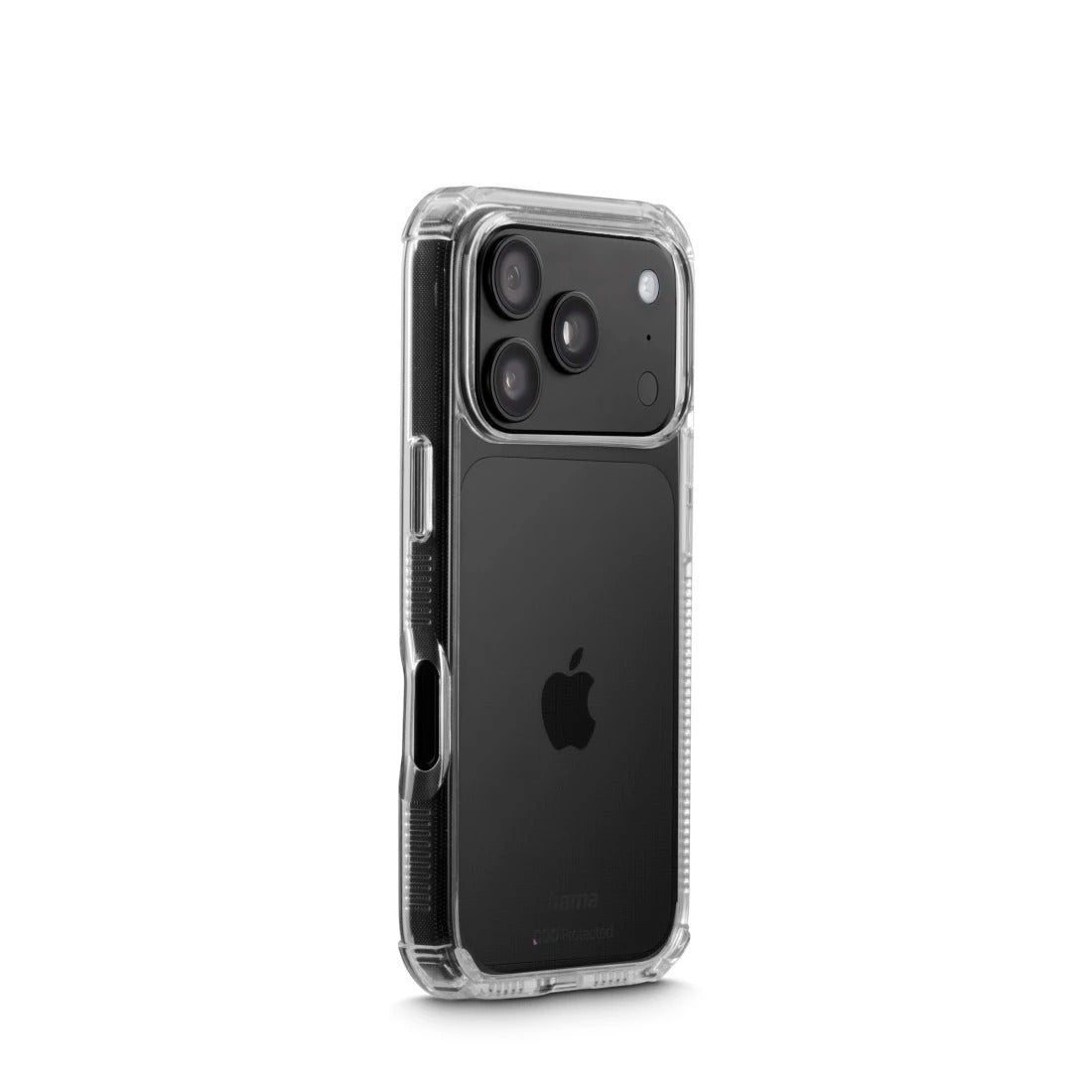Hama Extreme Protect Backcover – für Apple iPhone 17 Pro/18 Pro, D3O+PC, transparent, bis 3,5 m sturzsicher