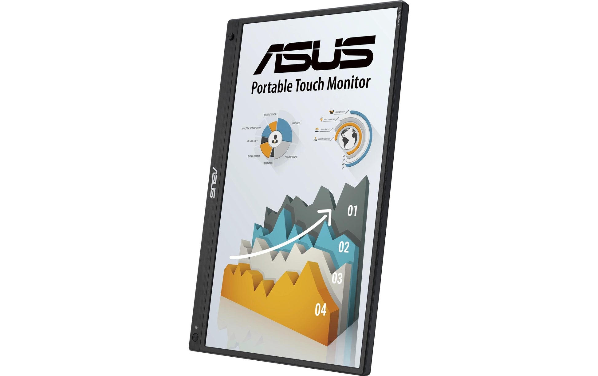 ASUS ZenScreen MB16AHT (90LM0890-B01170) – 15,6" Touch, 1920 × 1080 (Full HD), IPS