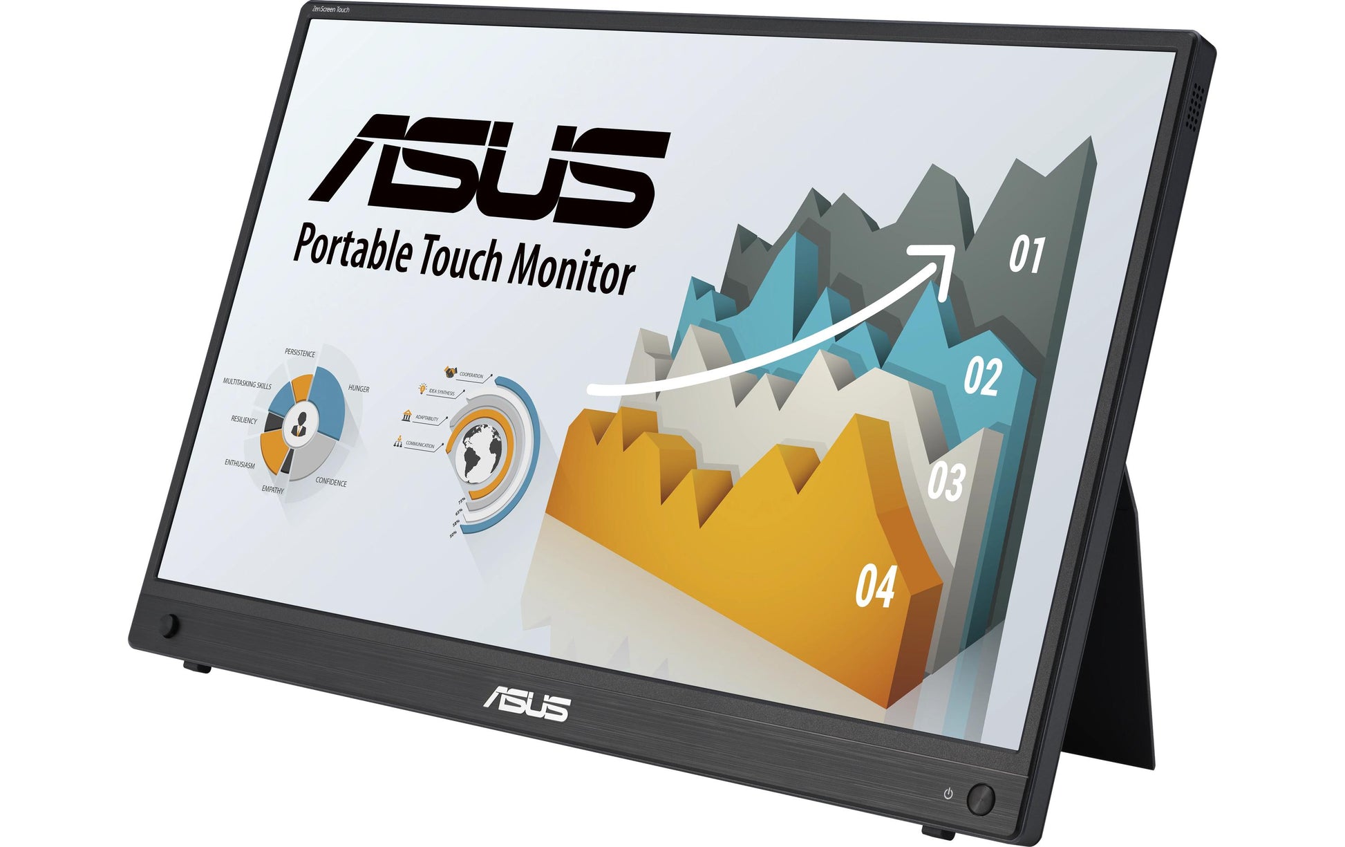 ASUS ZenScreen MB16AHT (90LM0890-B01170) – 15,6" Touch, 1920 × 1080 (Full HD), IPS