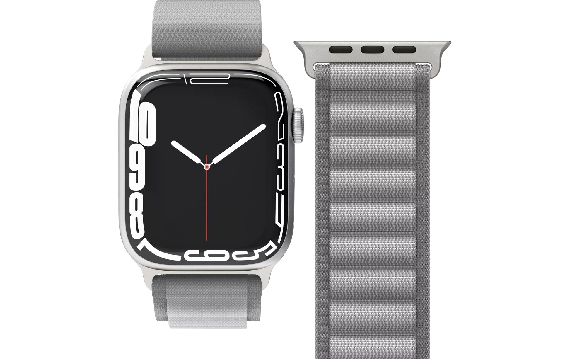 Vonmählen Action Loop Case 1 – Hellgrau, für Apple Watch 38 mm, 40 mm, 41 mm