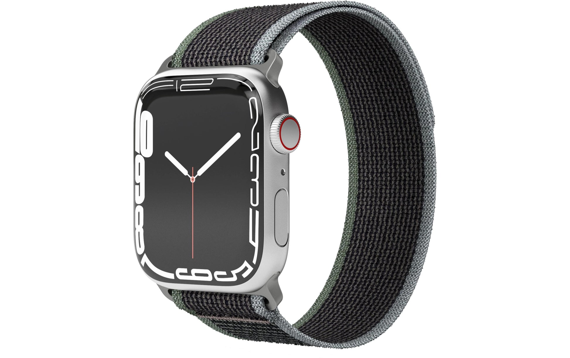 Vonmählen Trekking Case 1 – Armband – für Apple Watch 38 mm, 40 mm, 41 mm, Blau/Schwarz, Nylon