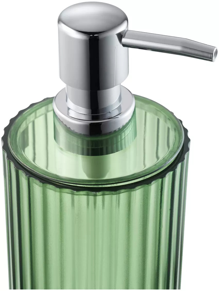 Diaqua Priscilla Seifenspender – Kunststoff, Grün/Transparent, 300 ml