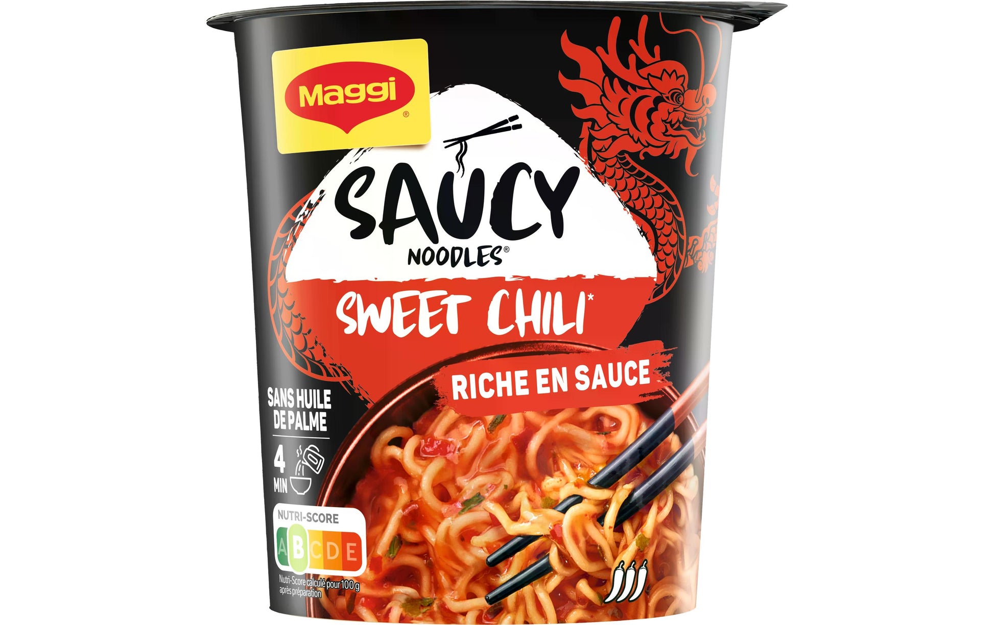 Maggi Instantnudeln Süss-Chili, vegetarisch – 225 g