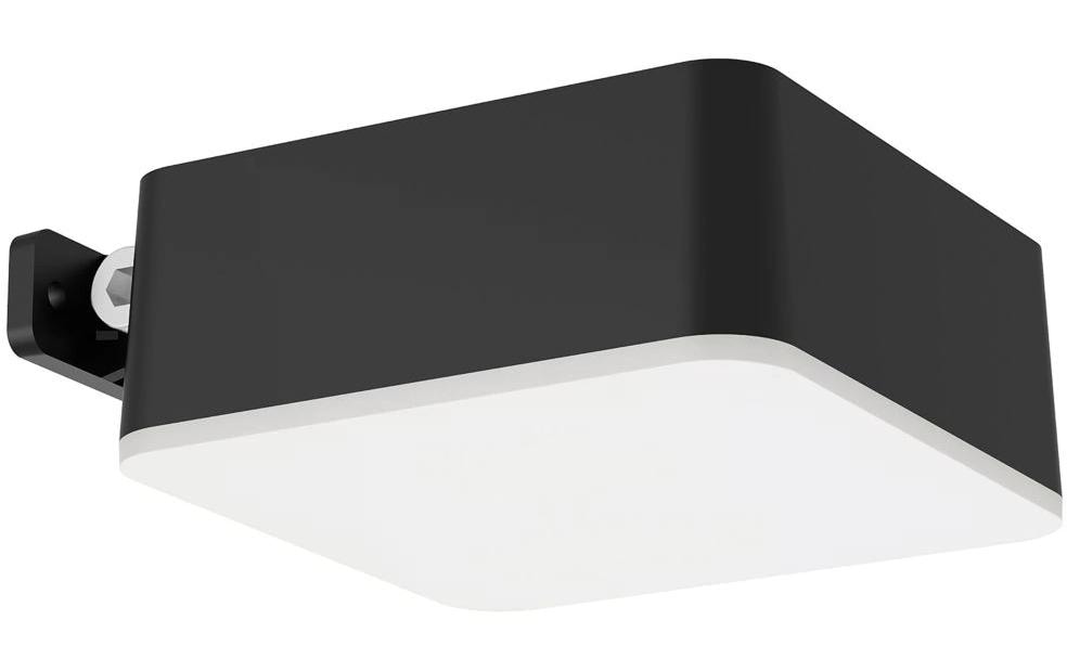 Philips by Signify Philips Aussenwandleuchte – Warmweiss, 2700 K – IP44 – Solarbetrieb – Dämmerungssensor – Schwarz – Kunststoff