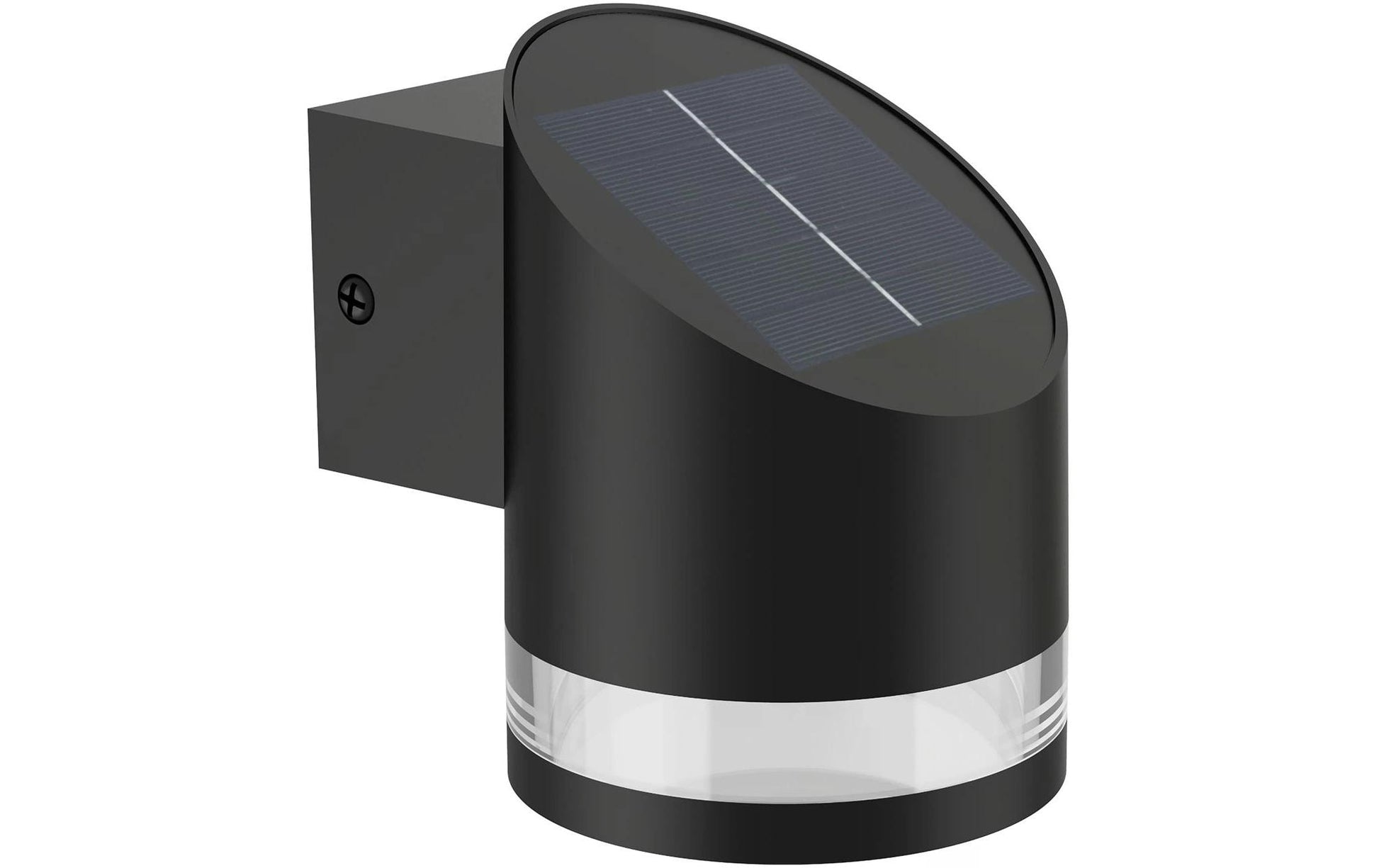 Philips by Signify Philips Aussenwandleuchte – Warmweiss, 2700 K, IP44, Solarbetrieb, Dämmerungssensor, Schwarz, Kunststoff