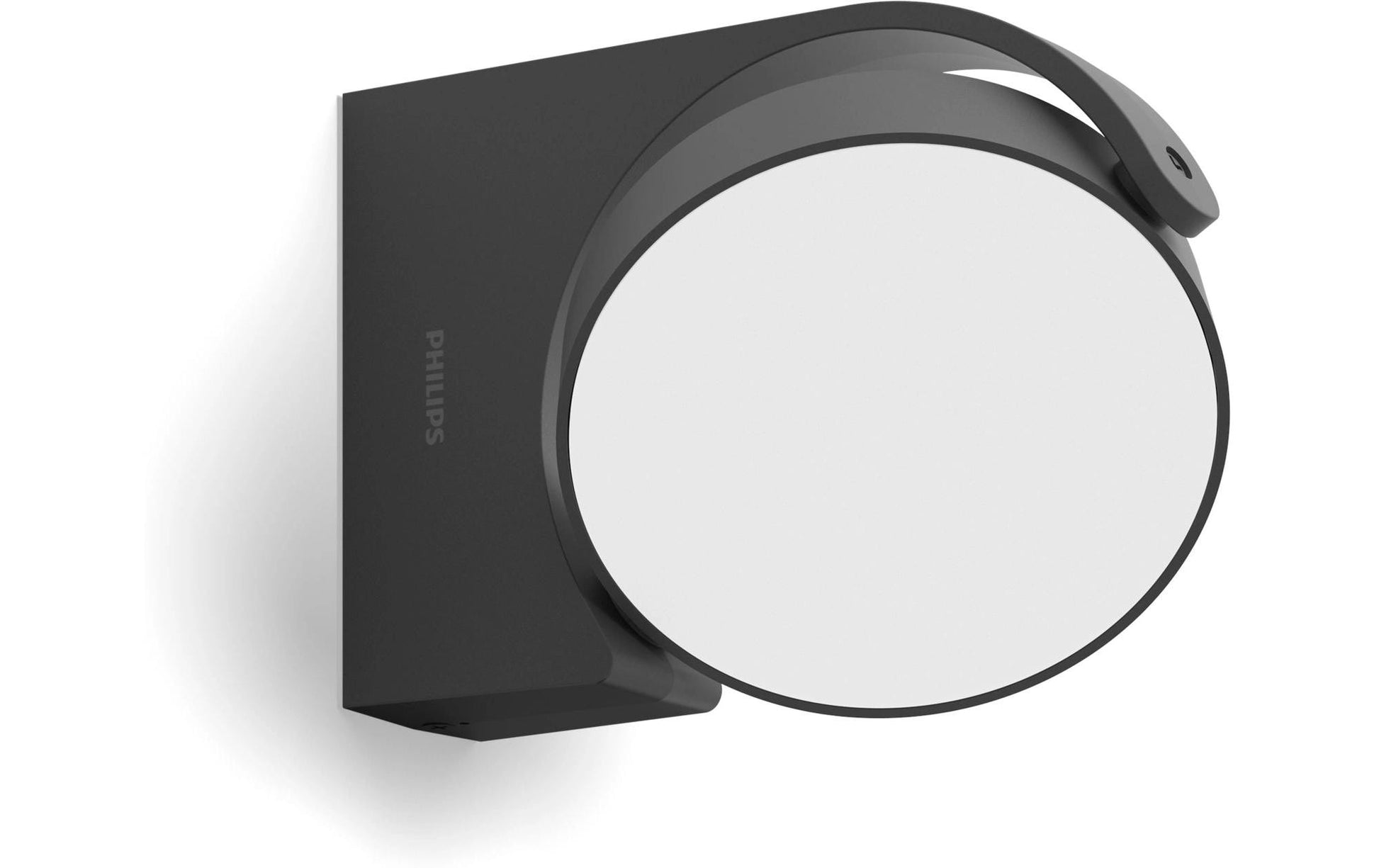 Philips by Signify Philips Aussenwandleuchte – 630 lm, 7 W – Warmweiss, 2700 K – IP44 – Netzbetrieb – Anthrazit, Aluminium