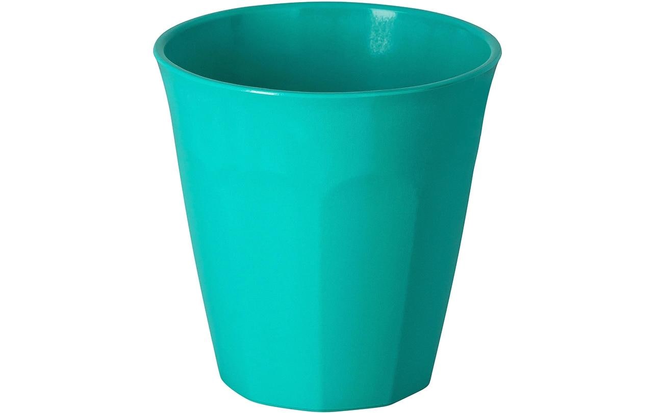 Koziol Becher Nora M – 300 ml, Ø 9,0 cm, Kunststoff (biozirkulär), Grün, spülmaschinenfest