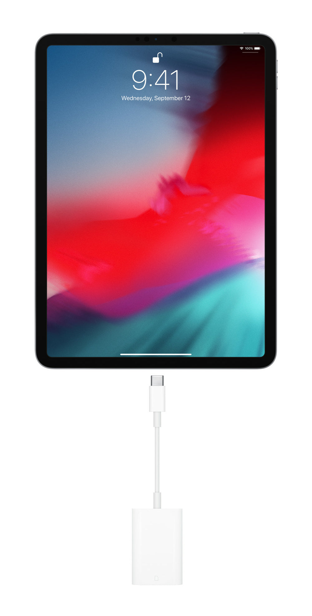 Apple USB-Kartenleser USB-C – SD – USB 2.0 (480 Mbit/s) – Weiss – für iPhone 15, iPad Pro und mehr