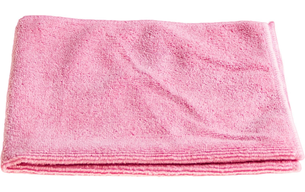 Edi Baur Mikrofasertuch – Rosa – 40 × 40 cm – 5er-Set