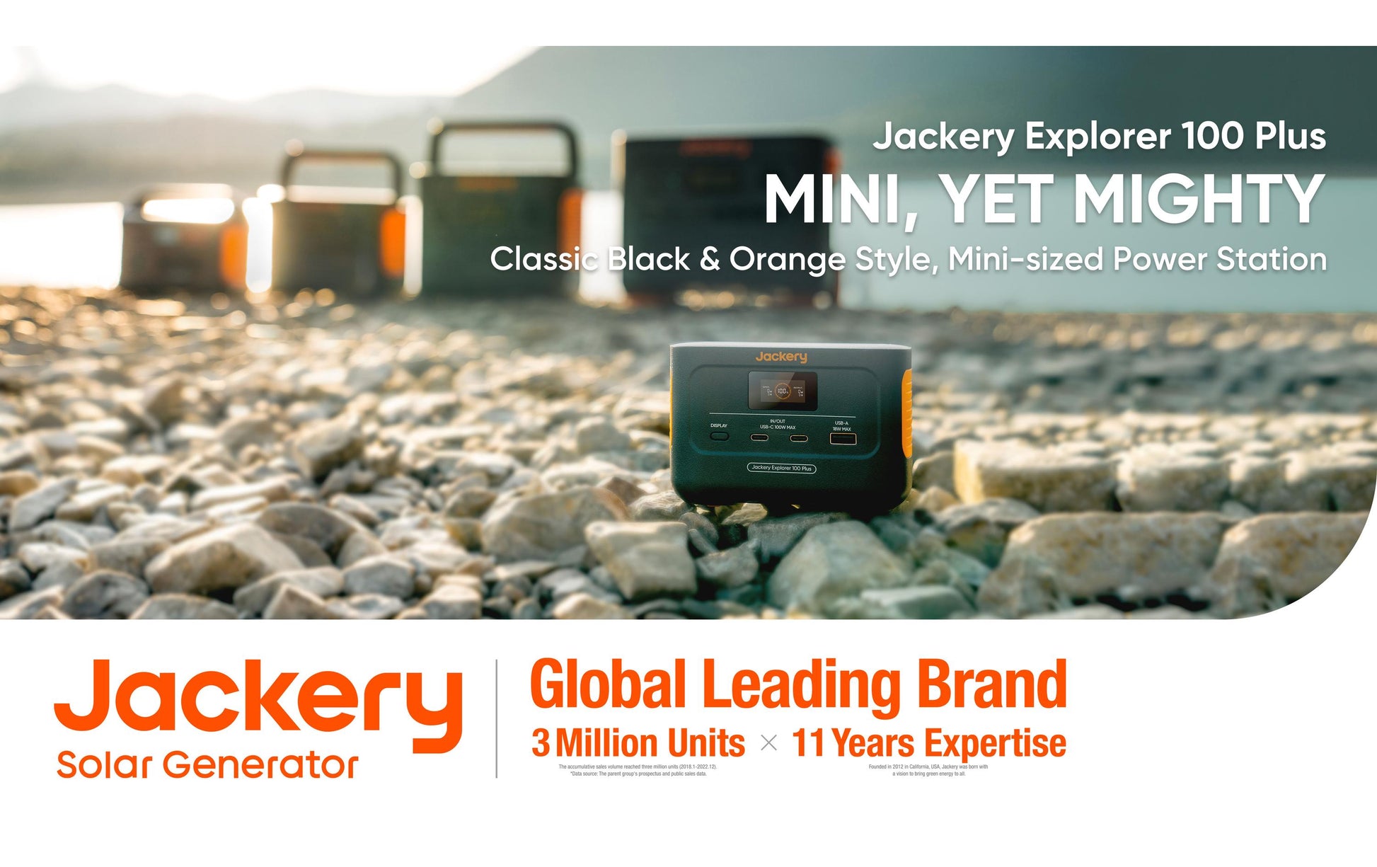 Jackery Explorer 100 Plus – Powerstation – 99 Wh, Li-Ion