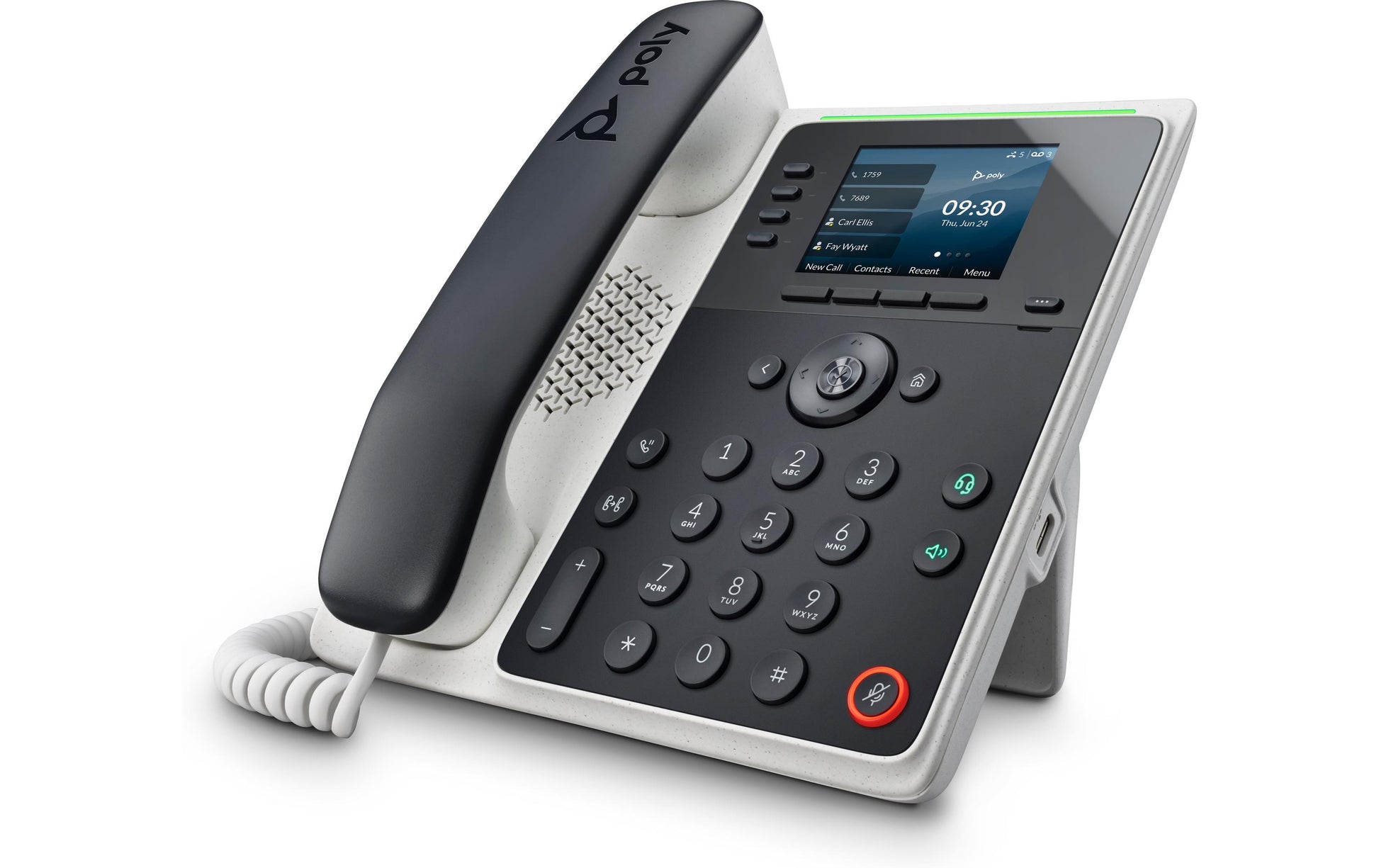 Poly Edge E220 – IP-Telefon, PoE
