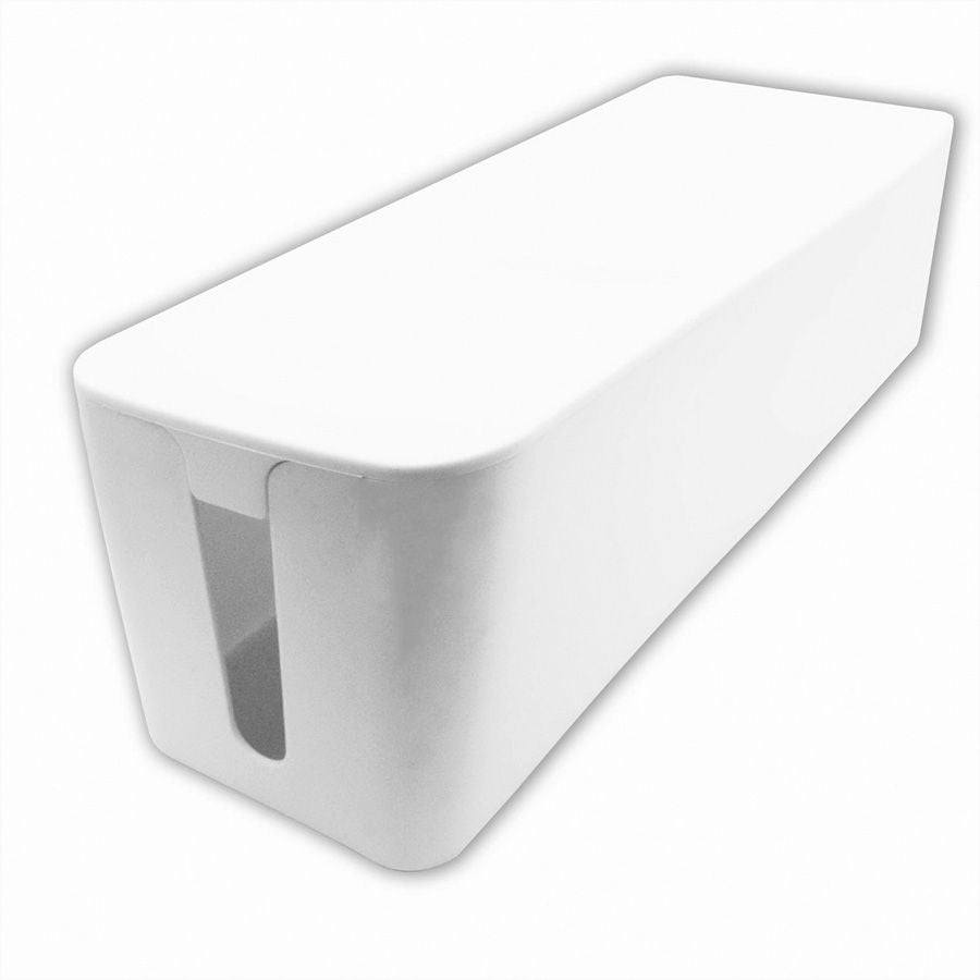 VALUE 781720 Kabelbox – weiss, Kunststoff, B 407 × H 133.5 × T 157 mm