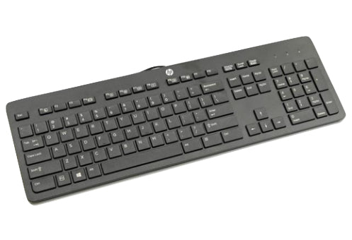 HP Tastatur – mechanisch, kabelgebunden – QWERTY (US-INT) – schwarz