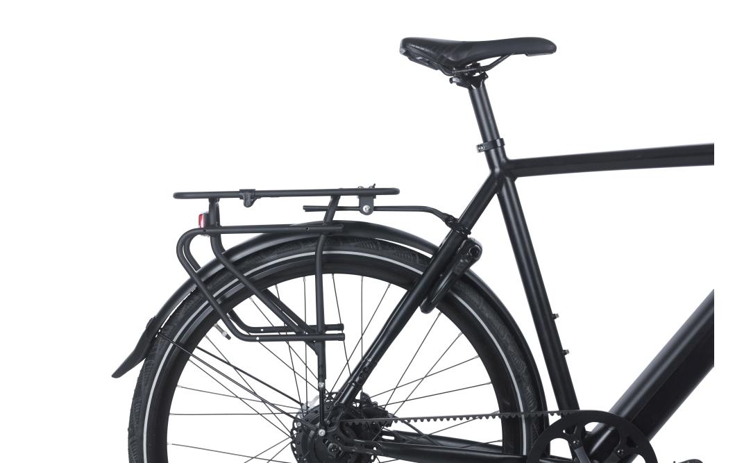 Basil MIK SIDE Gepäckträger – mit Reflektorhalter – für 26"–29" Räder – bis 27 kg – schwarz matt, Aluminium