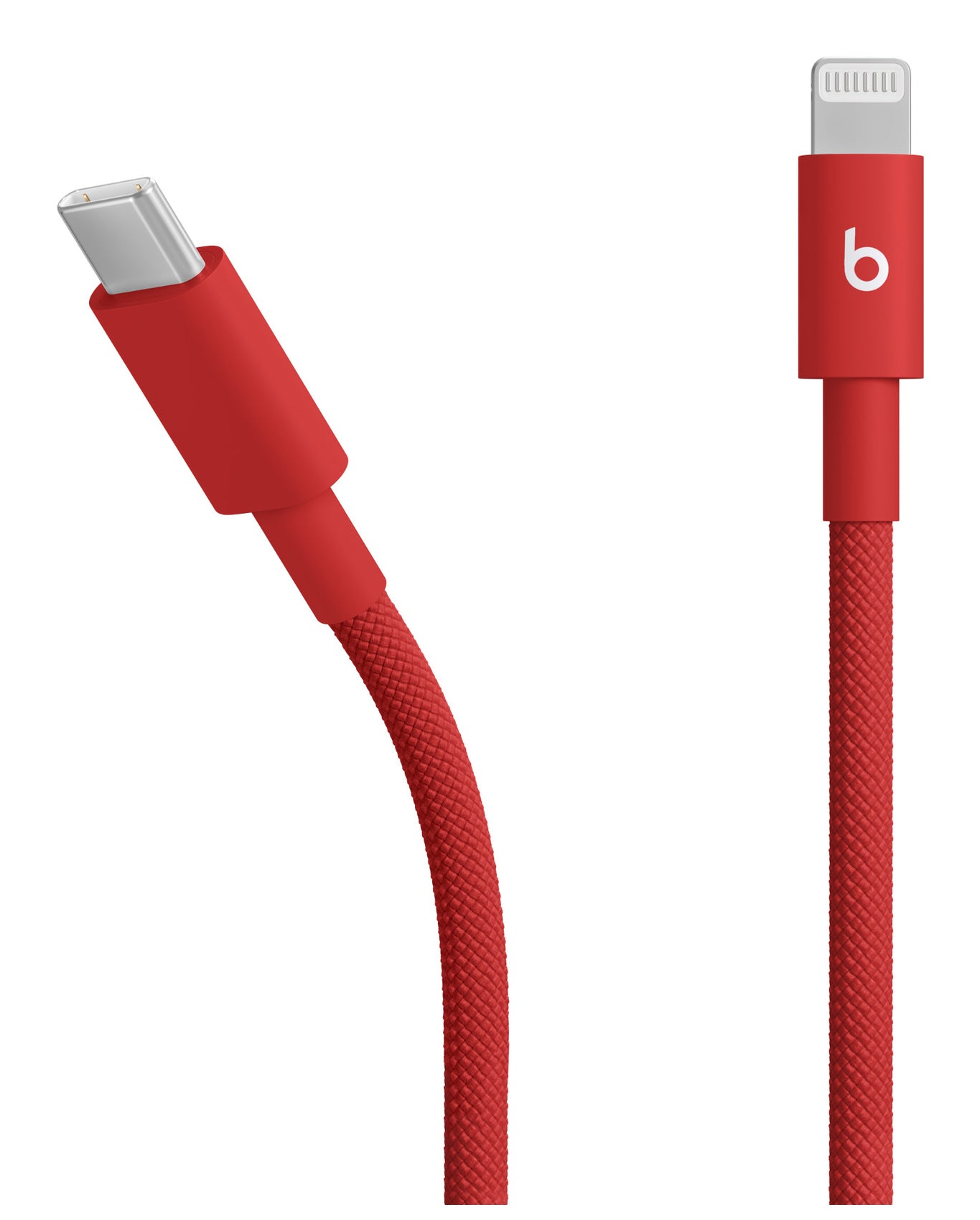 Apple USB-C-auf-Lightning-Kabel, 1,5 m, Rapid Red, geflochten (Nylon)