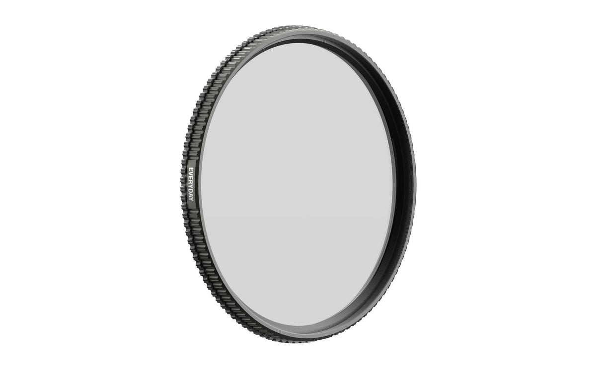 PolarPro Shortstache Objektivfilter 49 mm – Black Mist + Polarisator – Aluminium/Glas