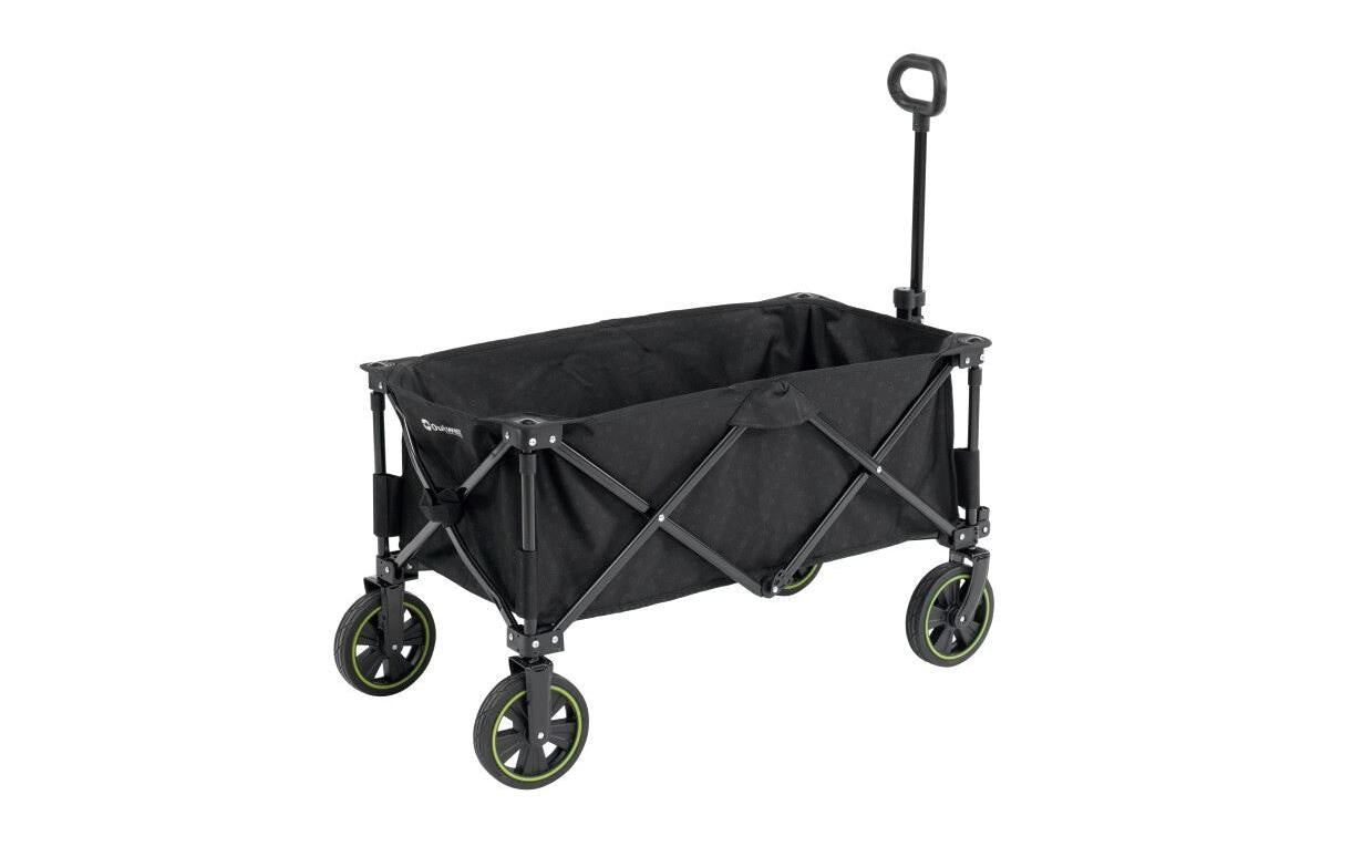 Outwell Transporter Cancun – belastbar 80 kg, 48/56 × 96 cm – schwarz, Polyester/Stahl (pulverbeschichtet)