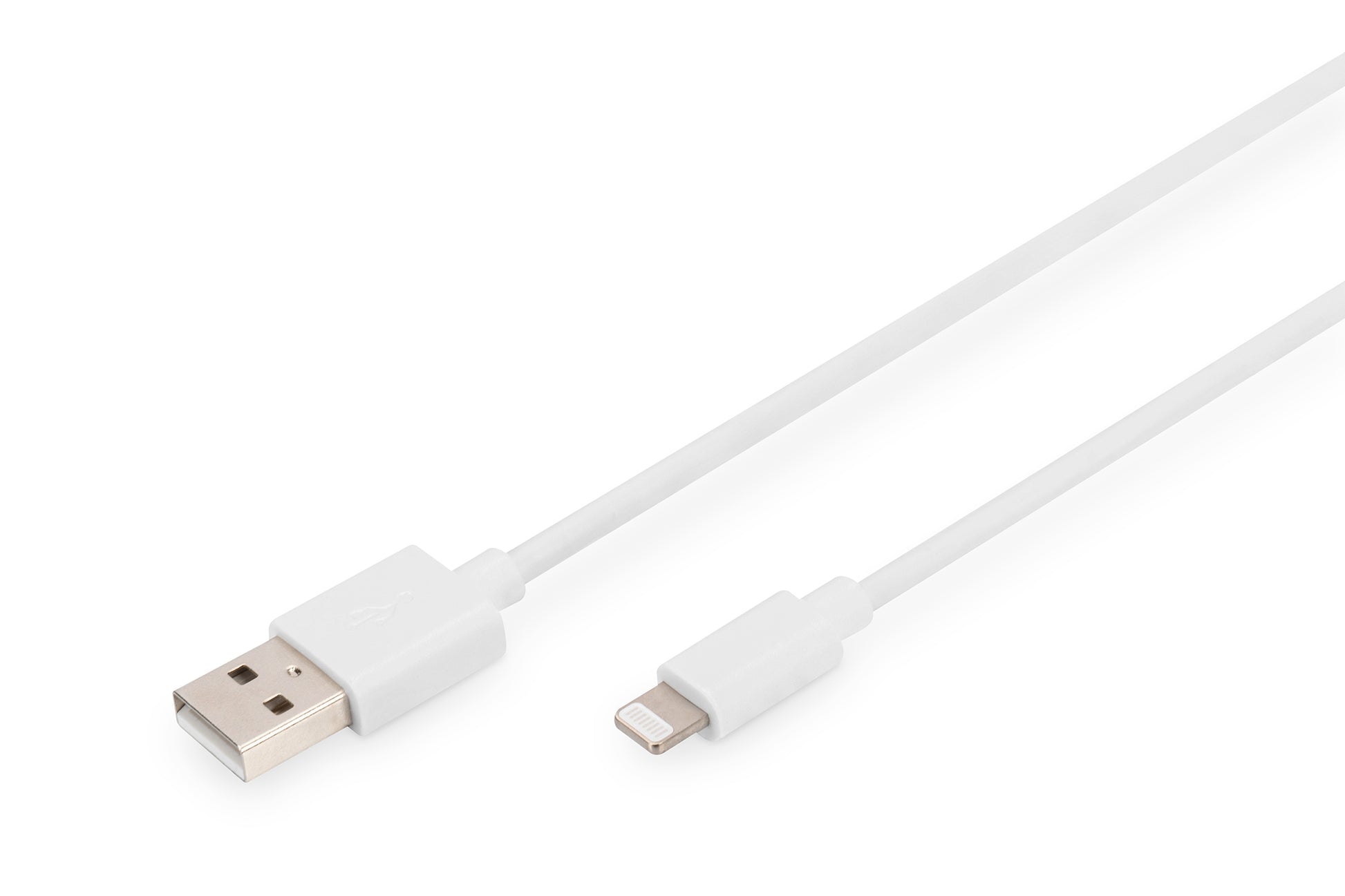 Digitus USB auf Lightning Kabel, 1 m, Weiss – für iPhone