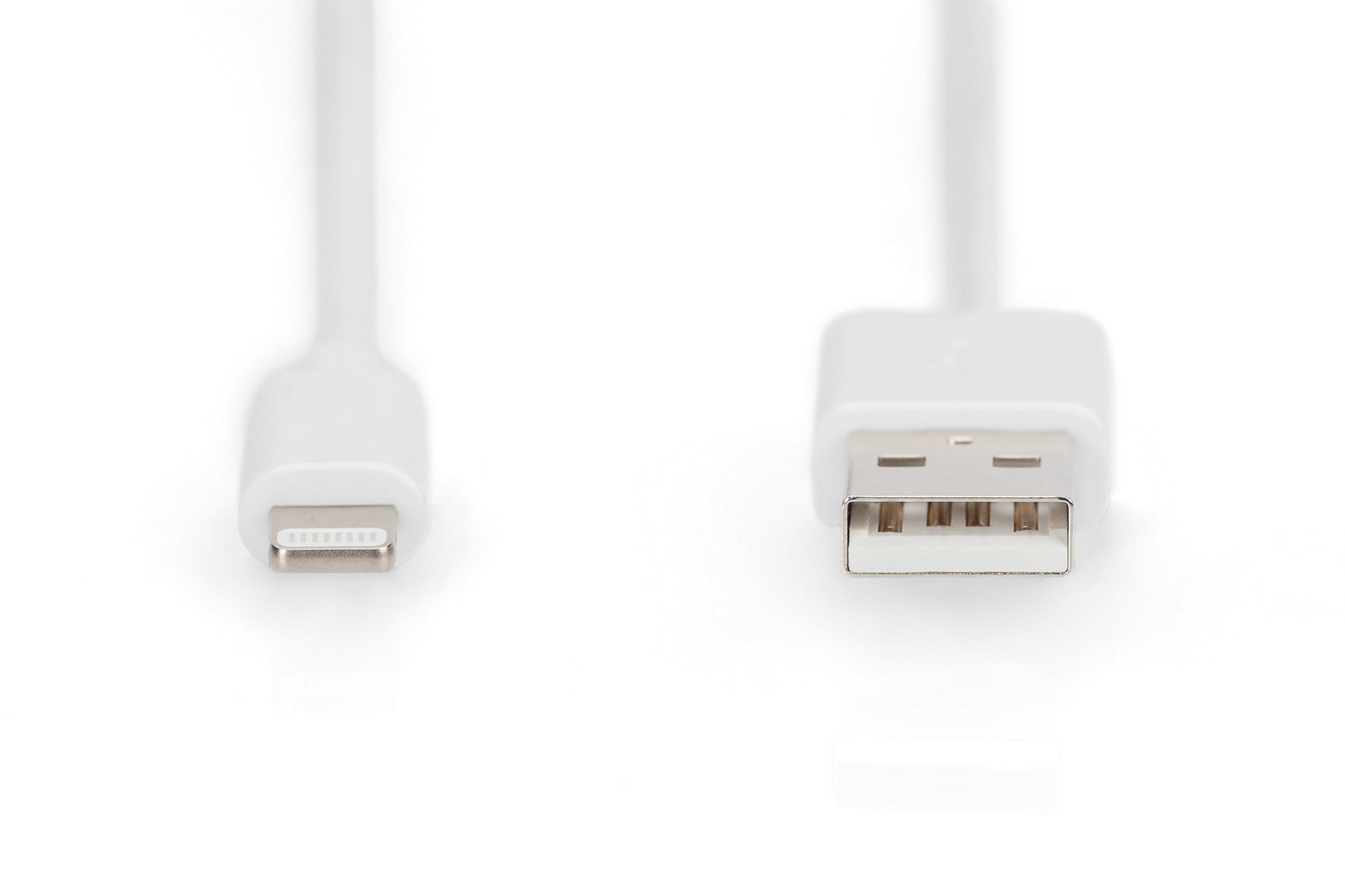 Digitus USB auf Lightning Kabel, 1 m, Weiss – für iPhone