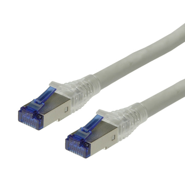 VALUE Cat6a Patchkabel – S/FTP (S‑STP), 30 m, Grau, LSZH, RJ‑45