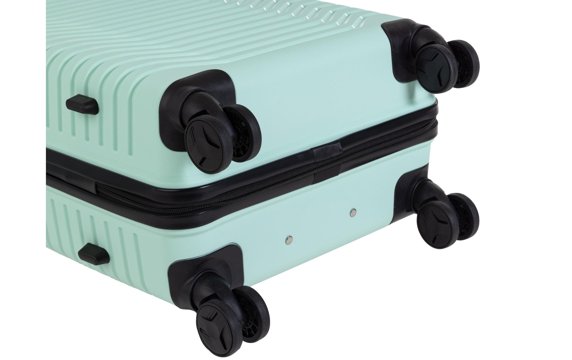 KOOR Manila – Hartschalenkoffer, 95 l, 4 Rollen (Spinner), TSA-Schloss, Mint, 46 × 76 × 30 cm