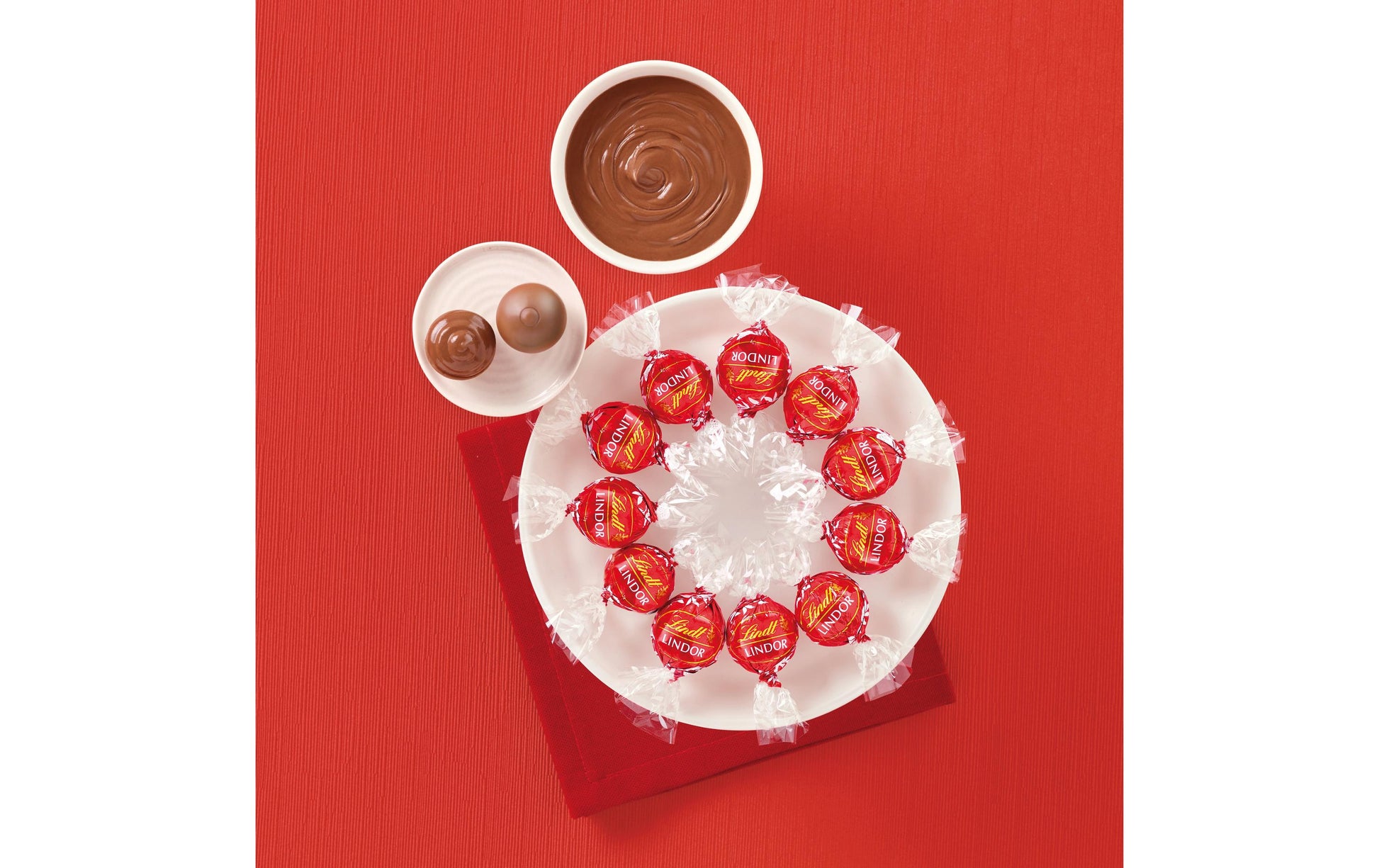 Lindt LINDOR Pralinés Kugeln – Milch, 80 Stück (1 kg)
