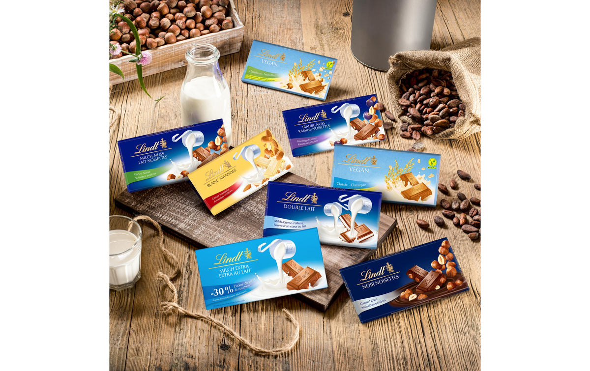 Lindt Tafelschokolade – Double Lait – 100 g