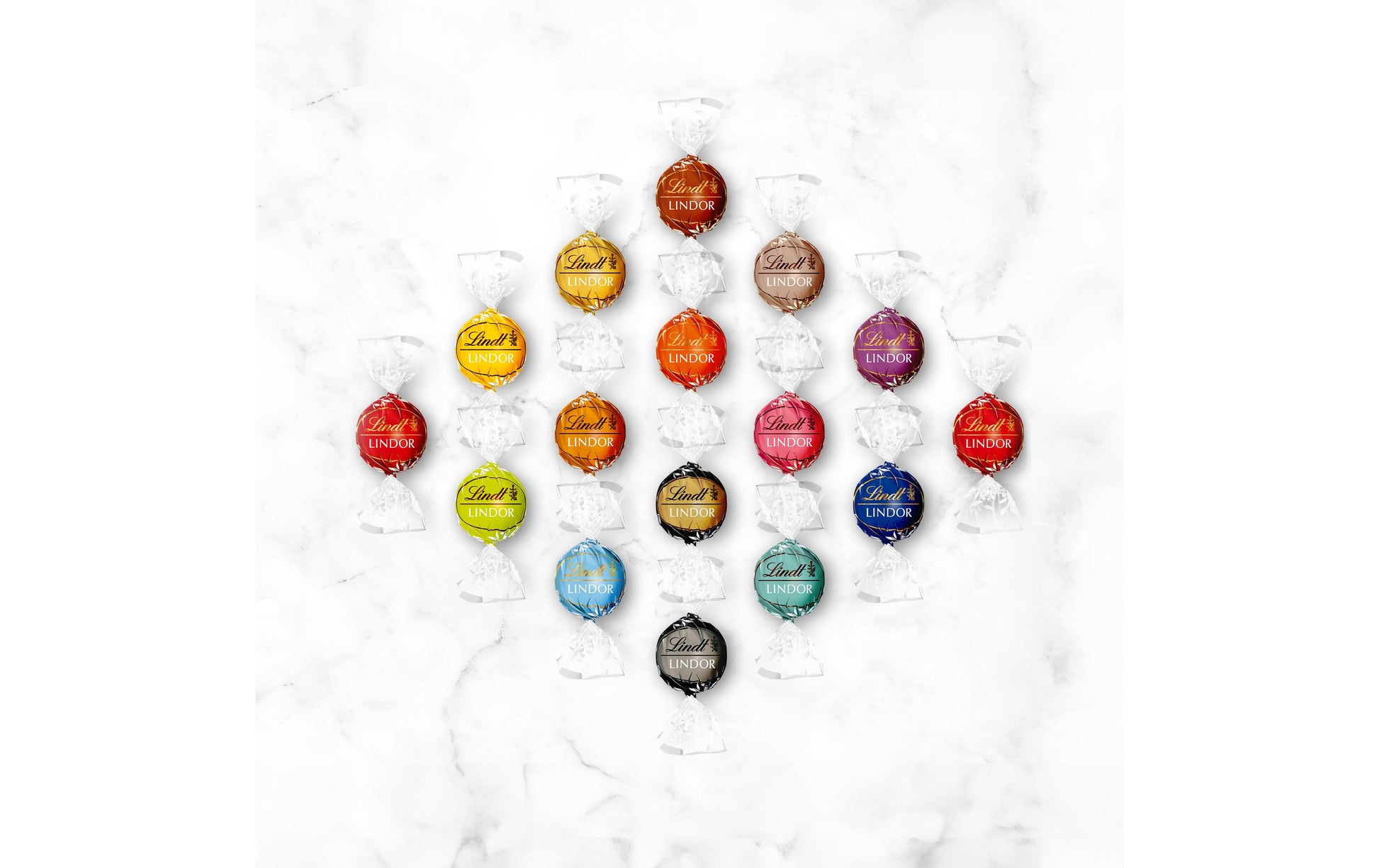 Lindt LINDOR Kugeln Stracciatella – Weiss, 1 kg