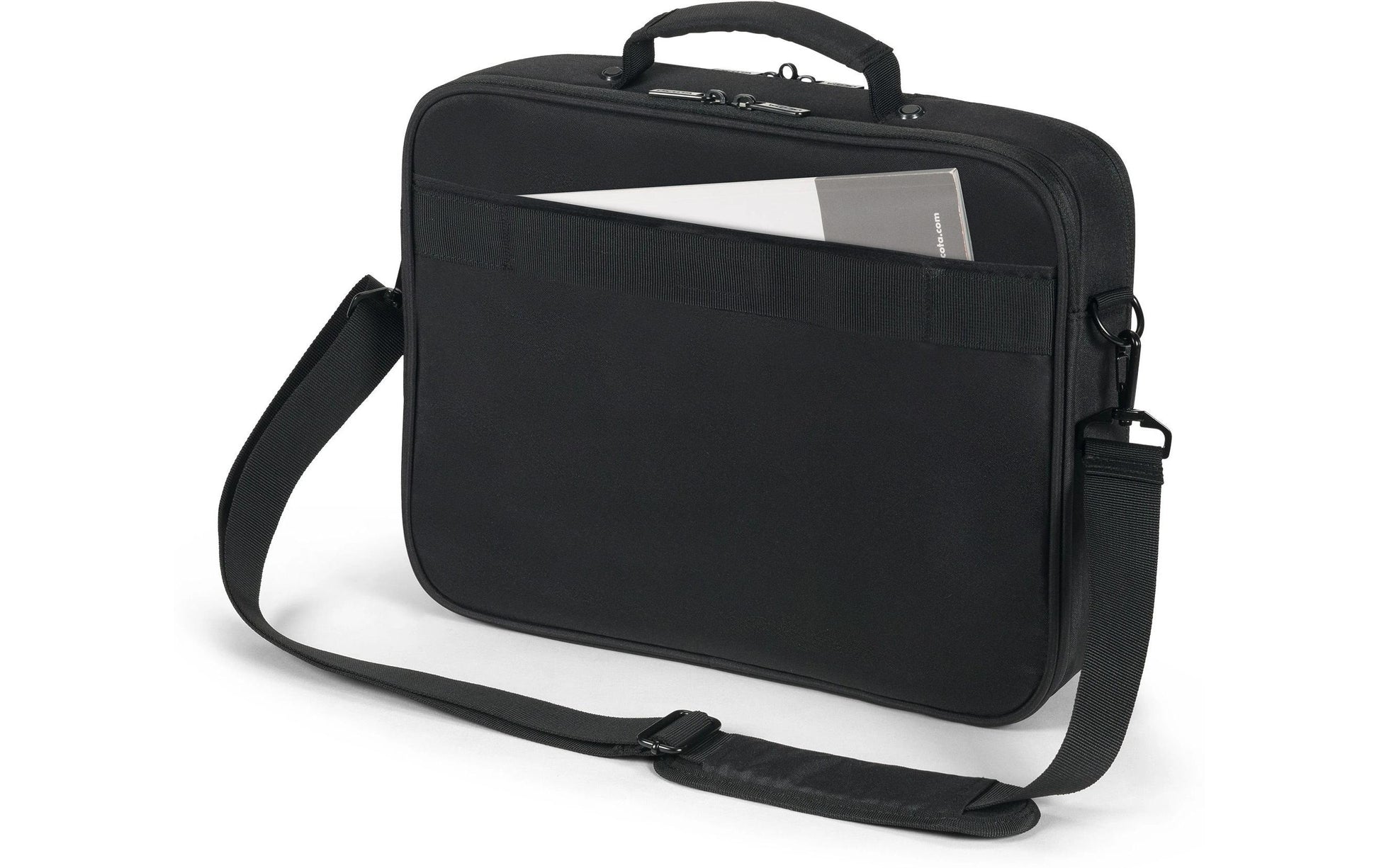 DICOTA Notebook-Tasche bis 17,3" – Wasserabweisend, 100% recyceltes PET – Schwarz