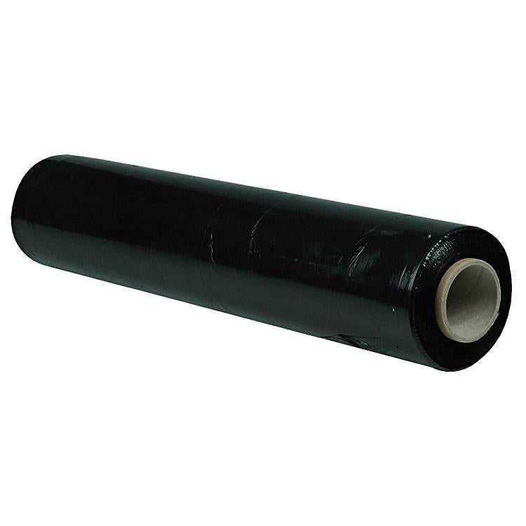Handstretchfolie, 23 µm, 500 mm × 300 m, schwarz