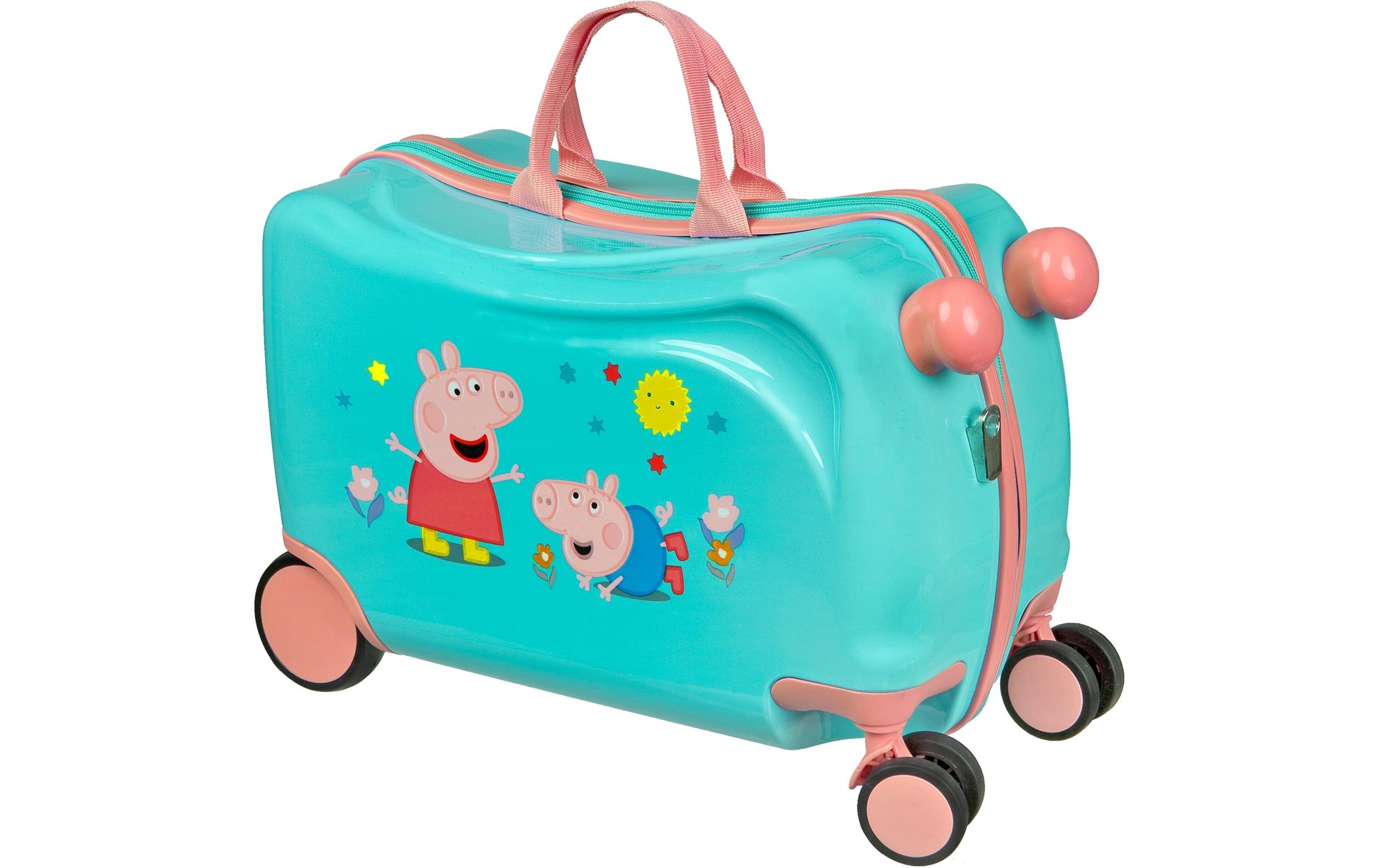 Undercover Ride-on-Kindertrolley Peppa Pig – 4 Rollen, 42 × 33 × 21 cm