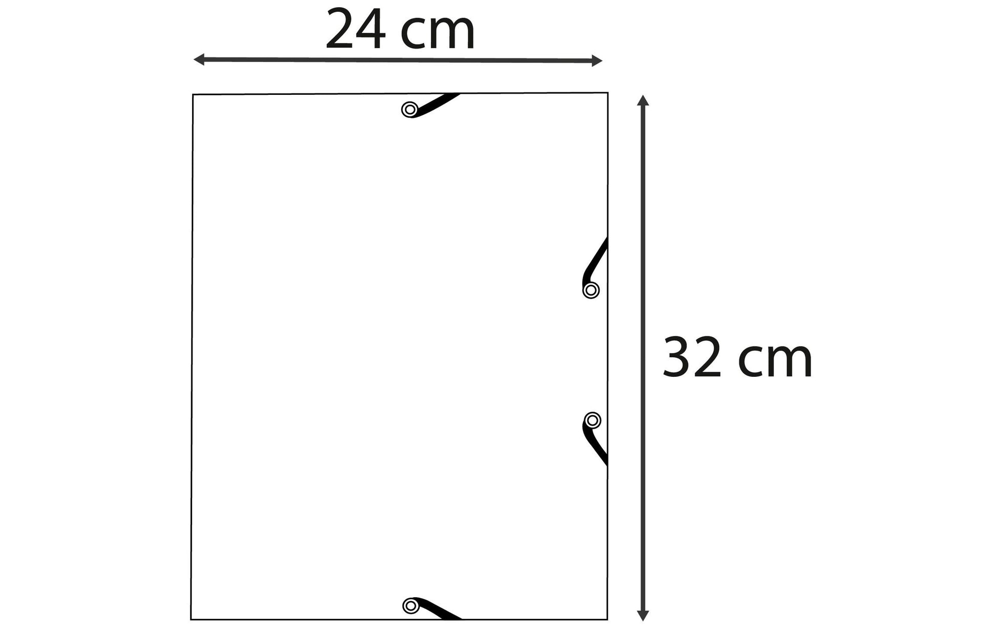 Exacompta Skandi A4 Gummibandmappe – 3 Klappen, Karton, Altrosa, bis 250 Blatt