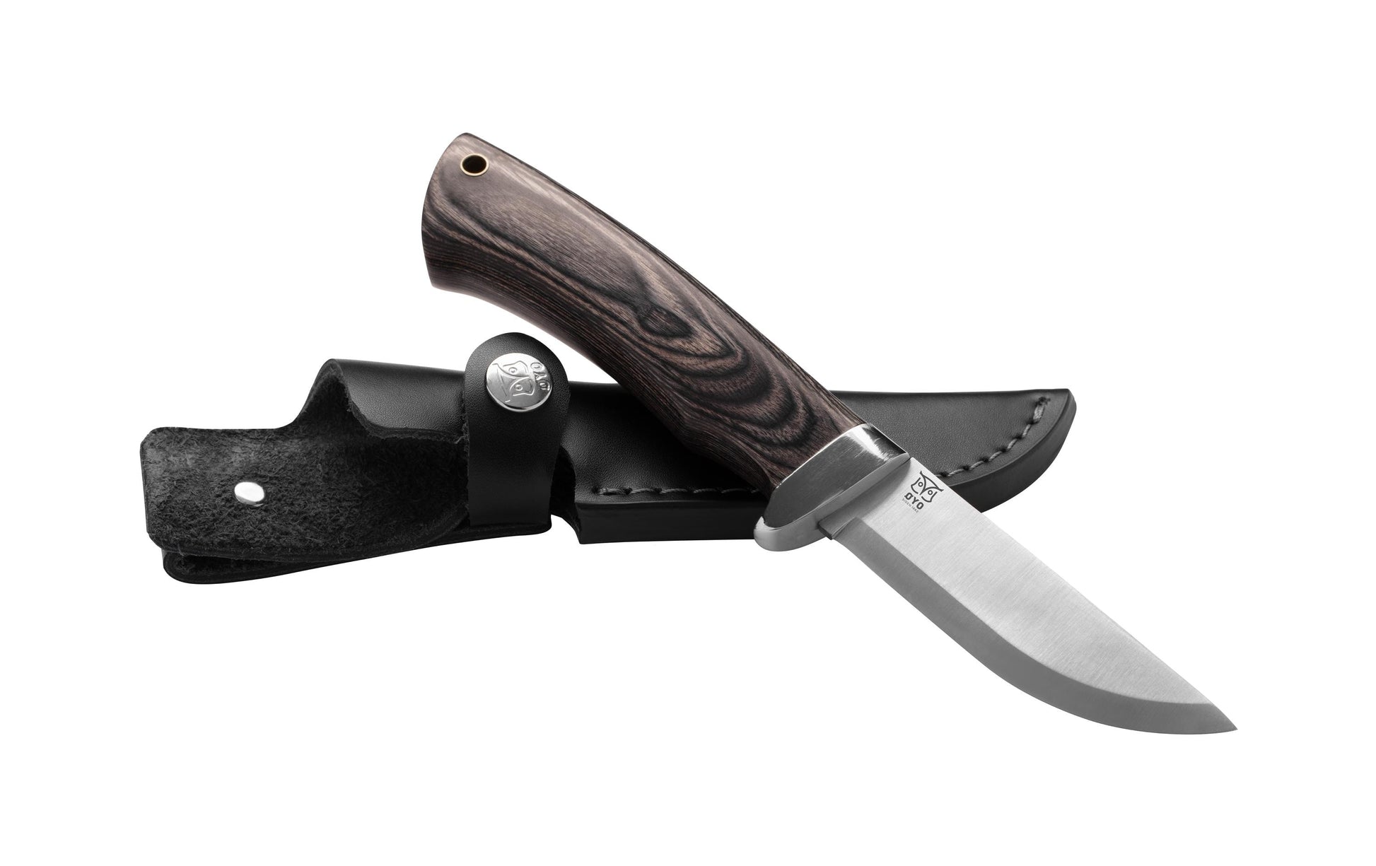 Øyo TUV – Outdoormesser 95 mm, Stahl, schwarz