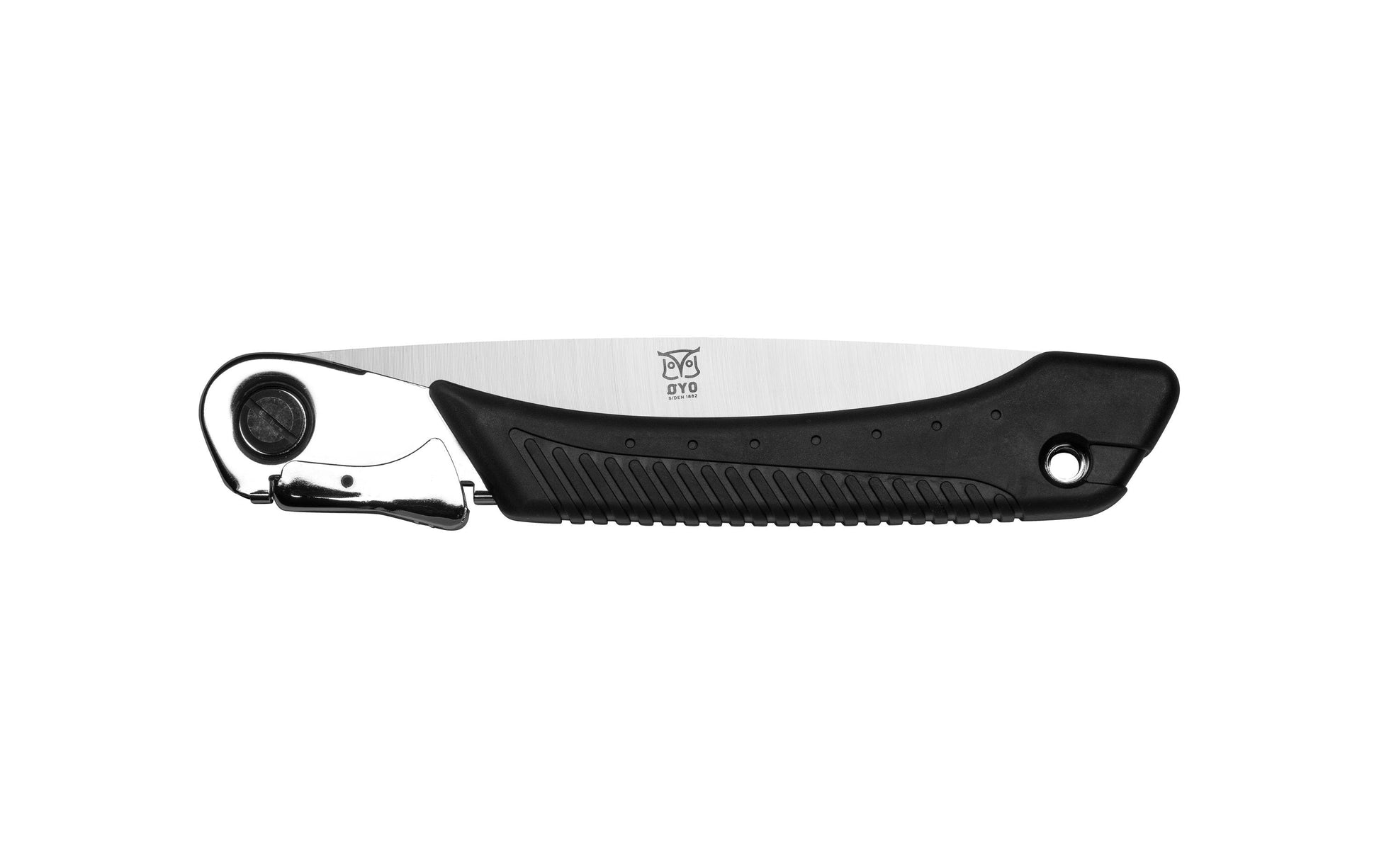 Øyo TURSAG – Klappsäge 220 mm, Stahlklinge, klappbar, schwarz