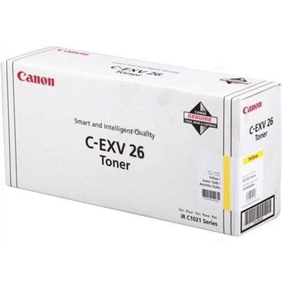 Canon Toner C-EXV26Y – gelb, 6000 Seiten – für Canon IRC-1021i