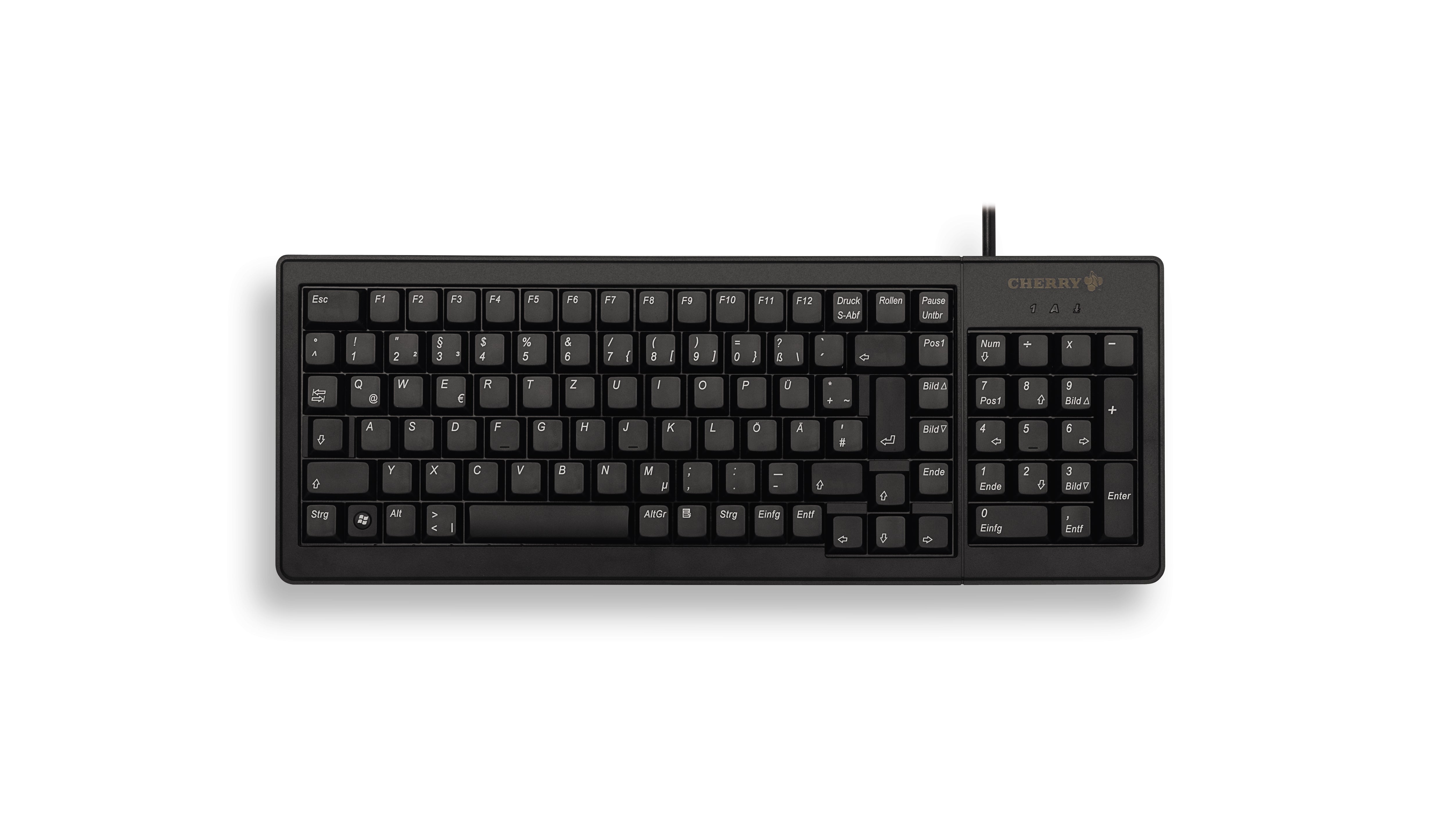 CHERRY XS Complete G84-5200 – Tastatur, kabelgebunden (USB-A), US-Layout (EN) – für Windows