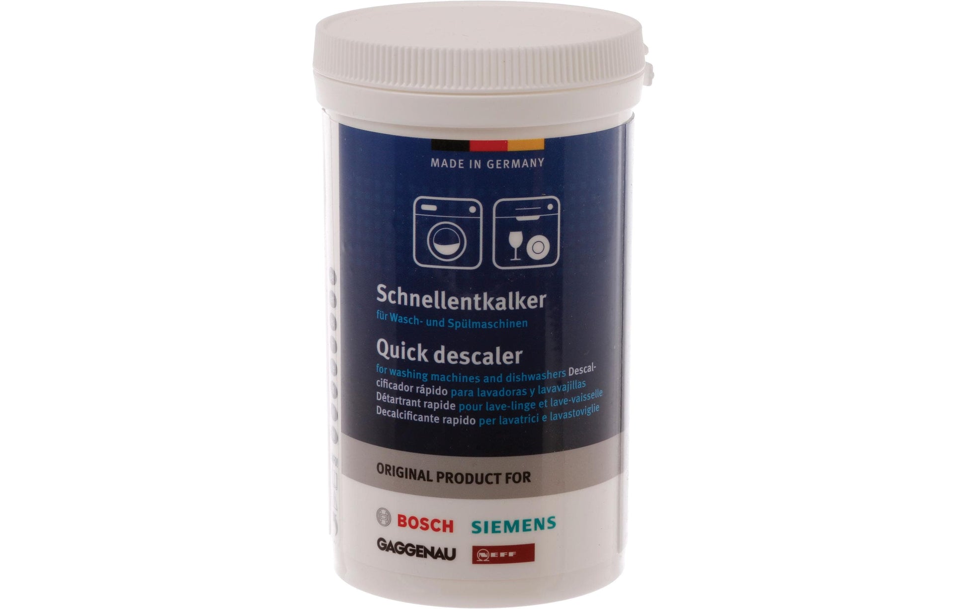 Siemens Entkalkungsmittel Schnellentkalker für Waschmaschine & Geschirrspüler – 1 kg