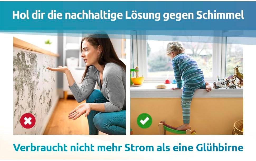 Technaxx Luftreiniger-Zubehör – Heizkörper Schimmel Dry Set M1+M2