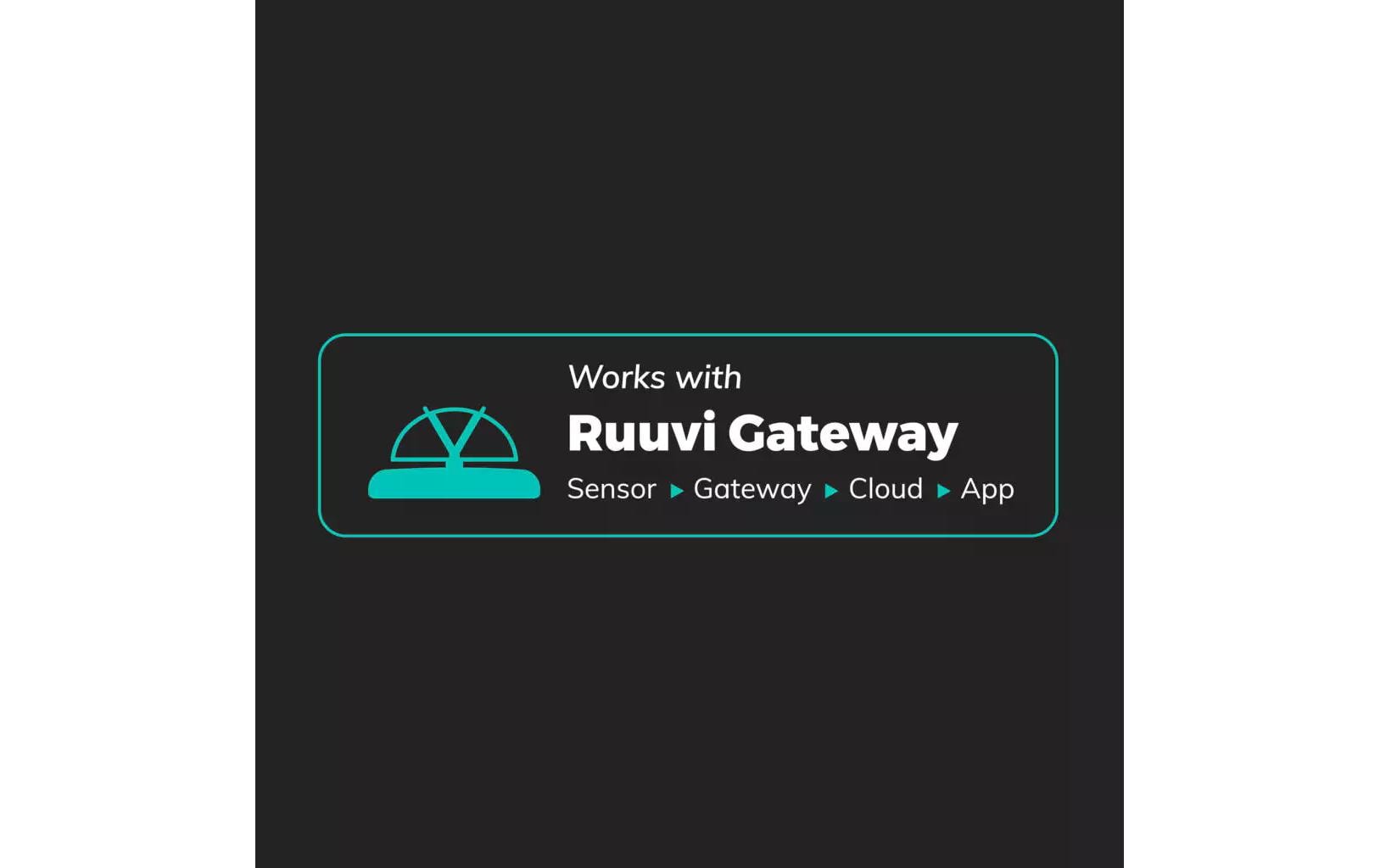 RuuviTag – Multisensor, Bluetooth, Temperatur, Feuchtigkeit, Luftdruck & Bewegung, IP67 – Weiss