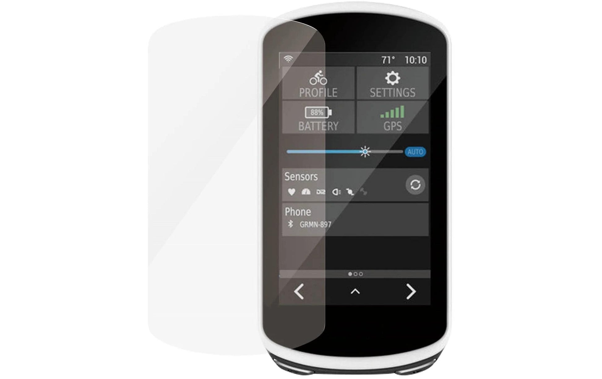 PanzerGlass Displayschutzfolie – für Garmin Edge, Garmin Edge 1030, Transparent